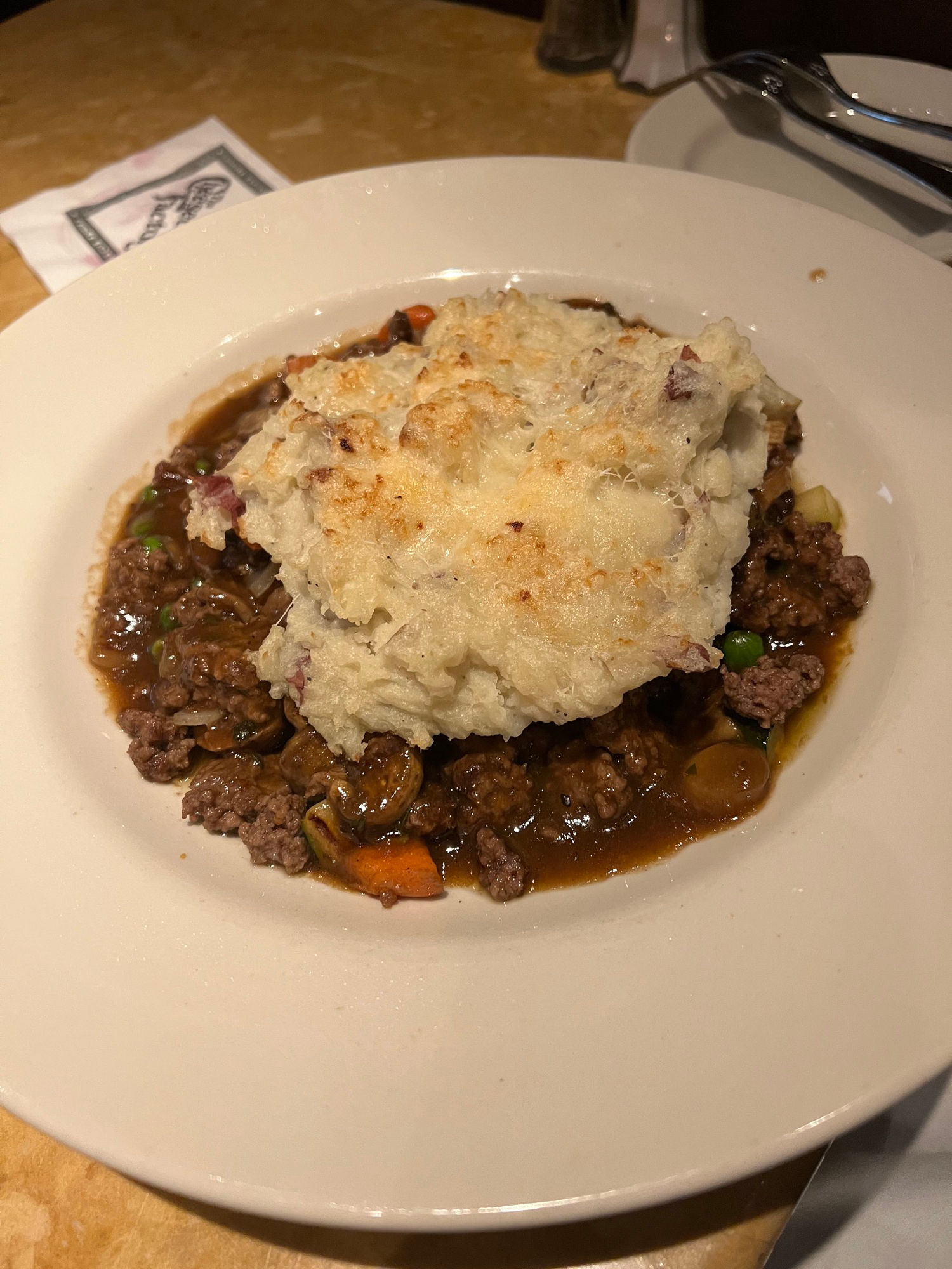 Cheesecake Factory Shepherds Pie