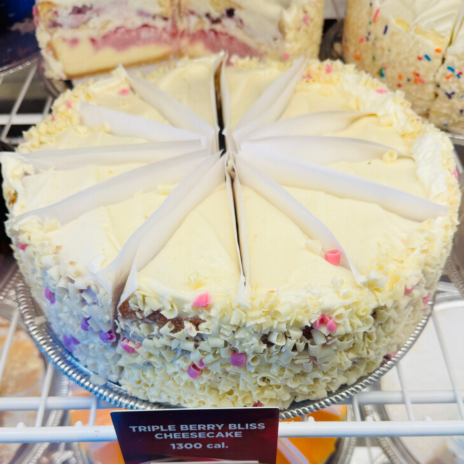 Cheesecake Factory Triple Berry Bliss Cheesecake