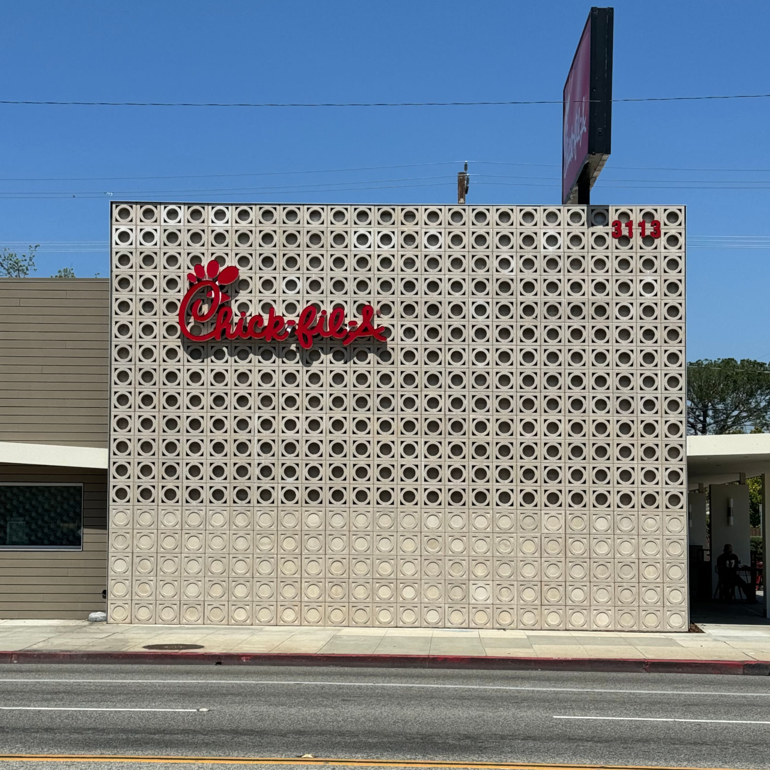 Chick-fil-A Burbank Wall