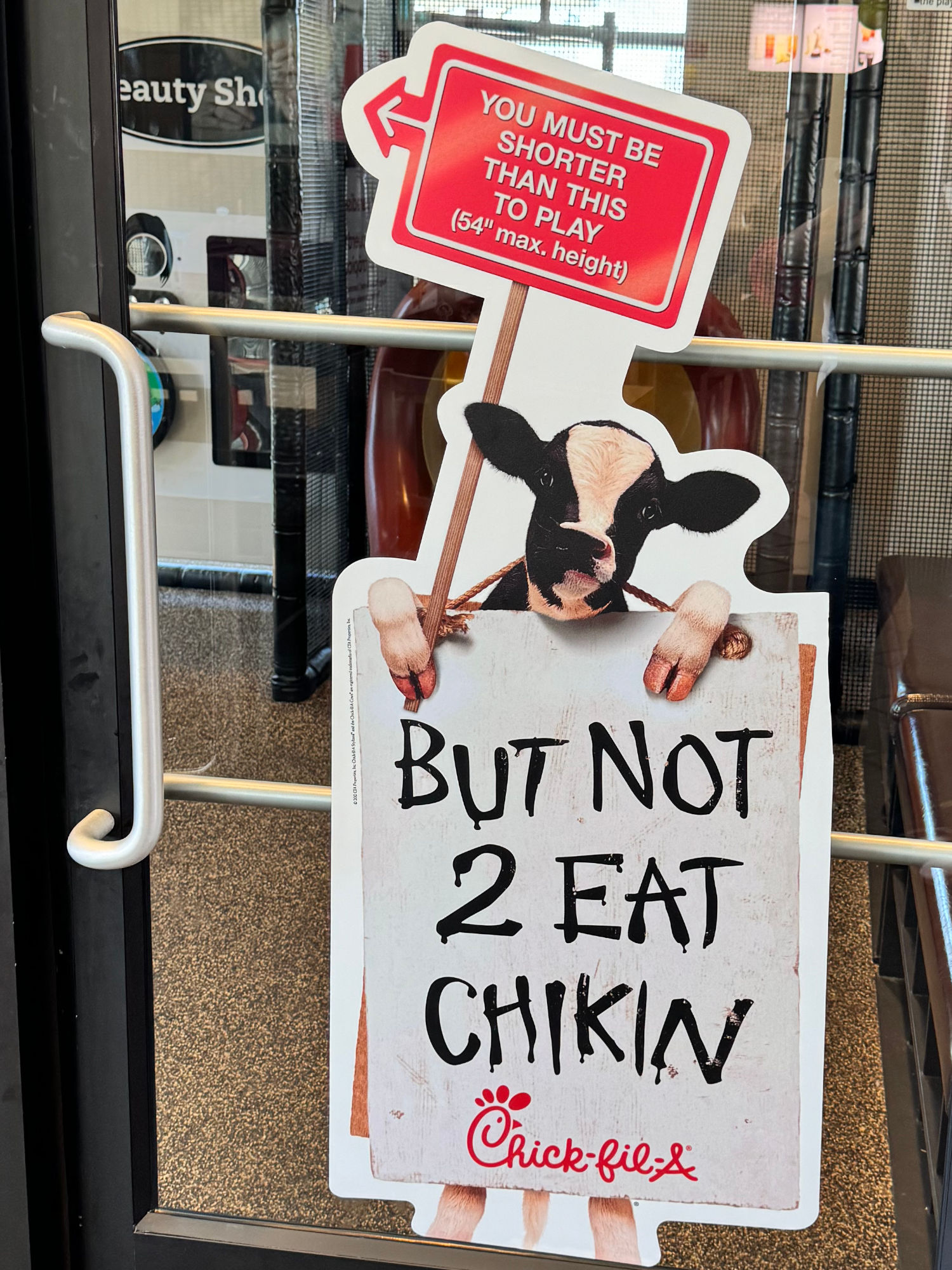 Chick-fil-A But Not 2 Eat Chikin