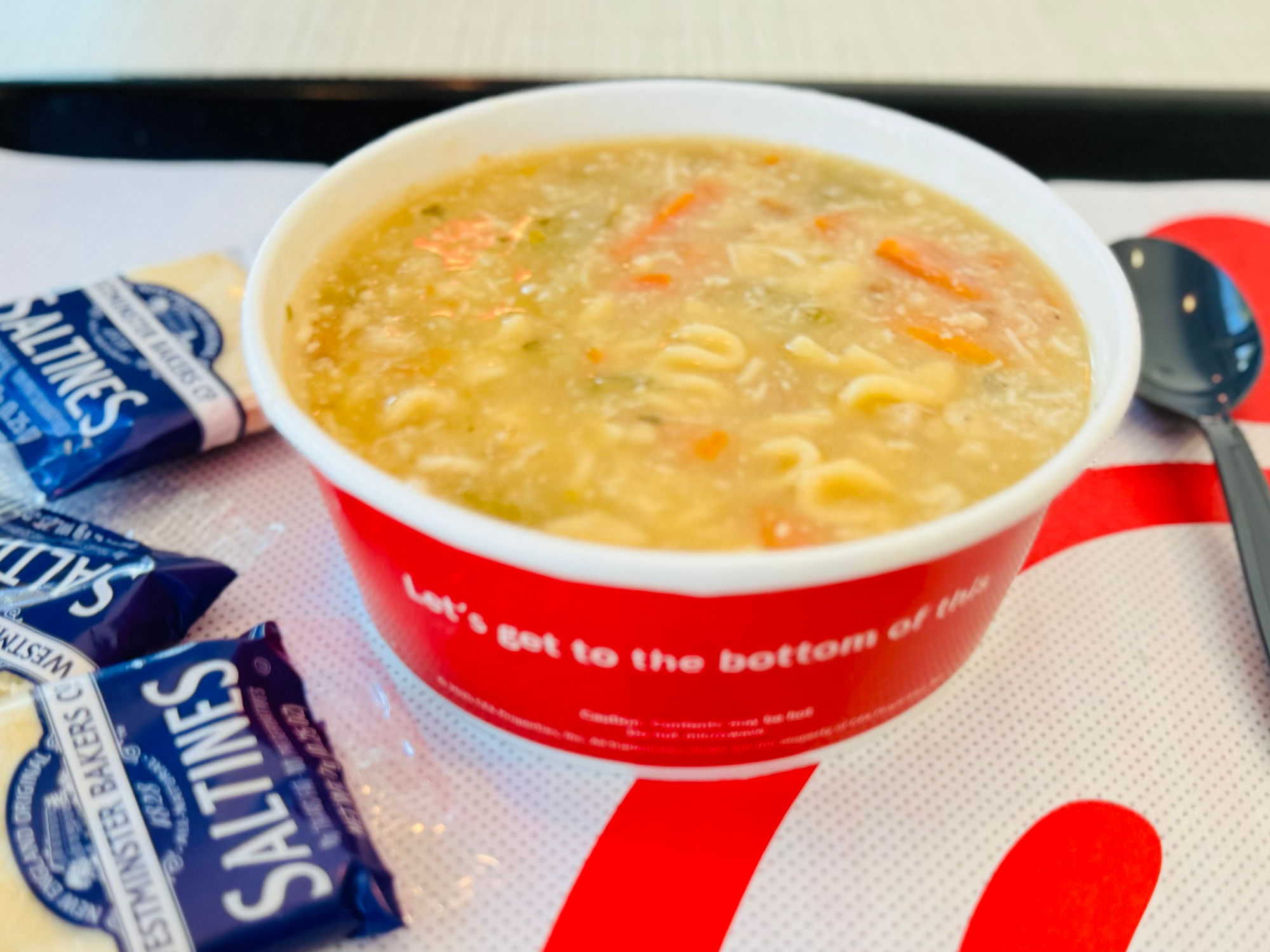 Chick-fil-A Chicken Noodle Soup