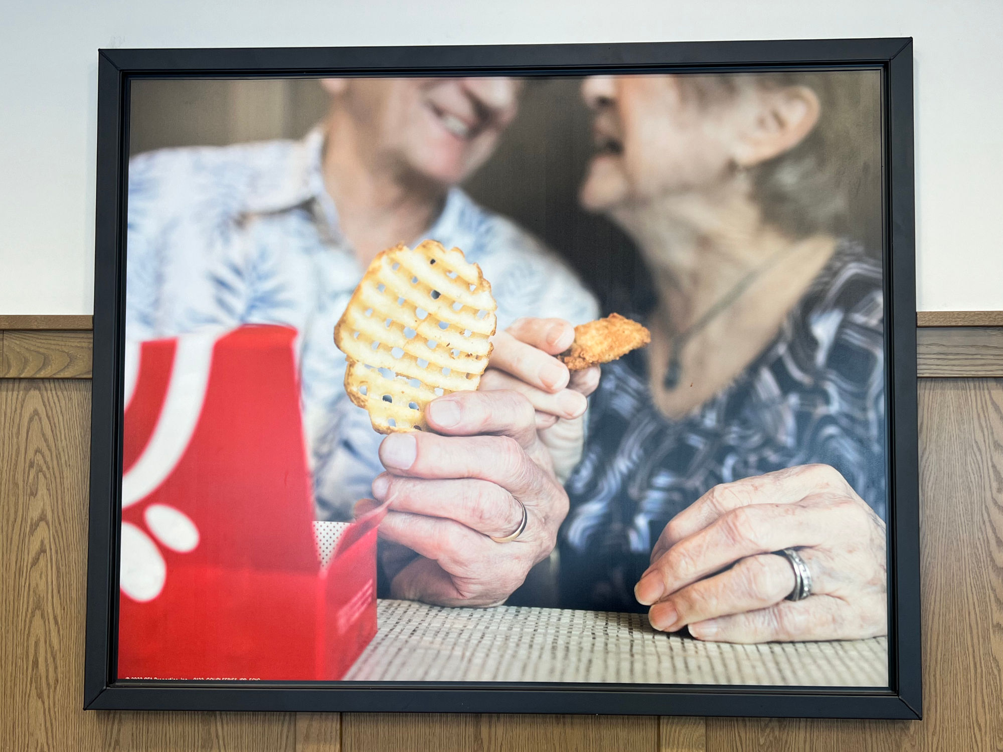 Chick-fil-A Decor Waffle Fries