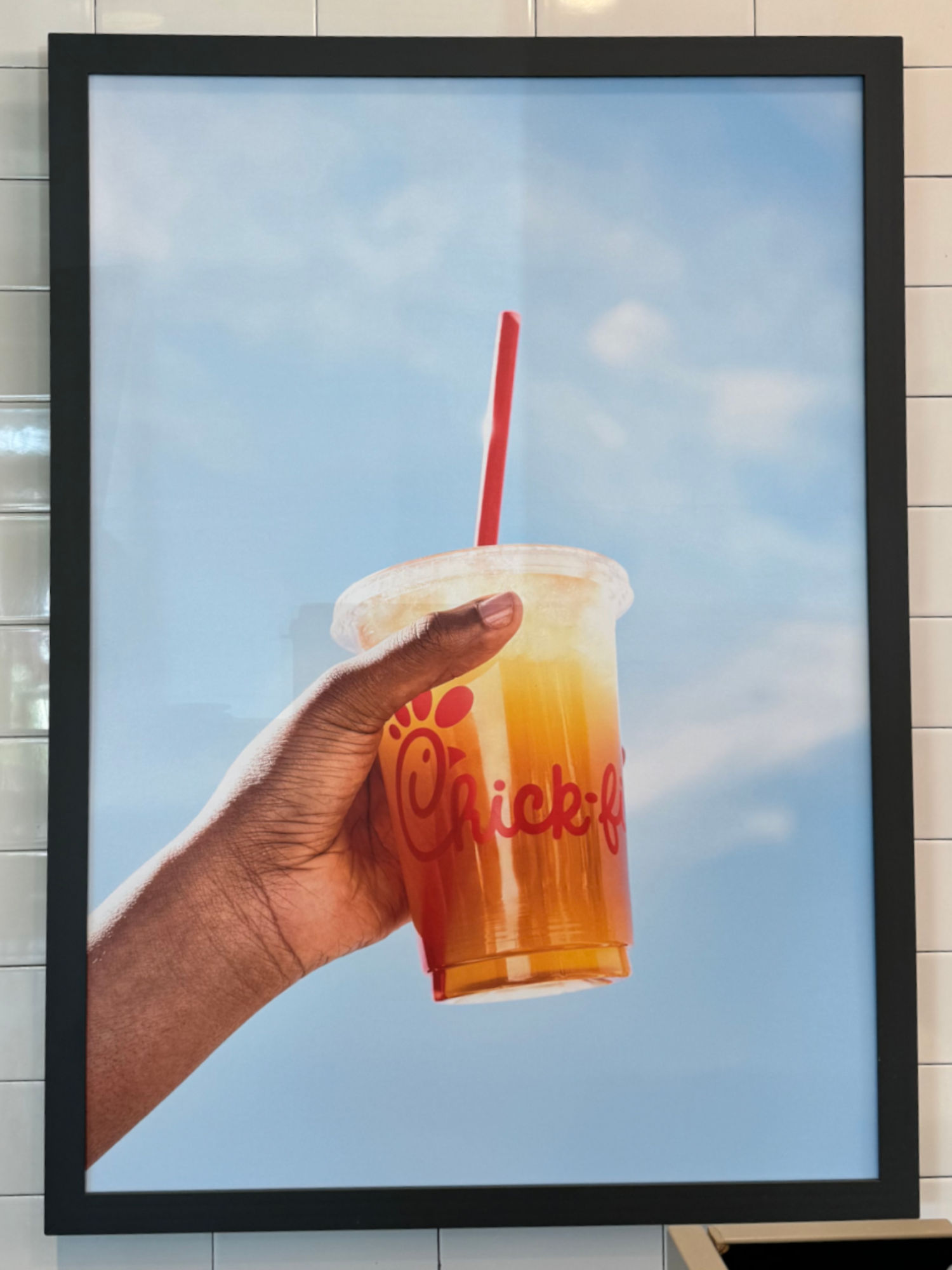 Chick-fil-A Drink Poster