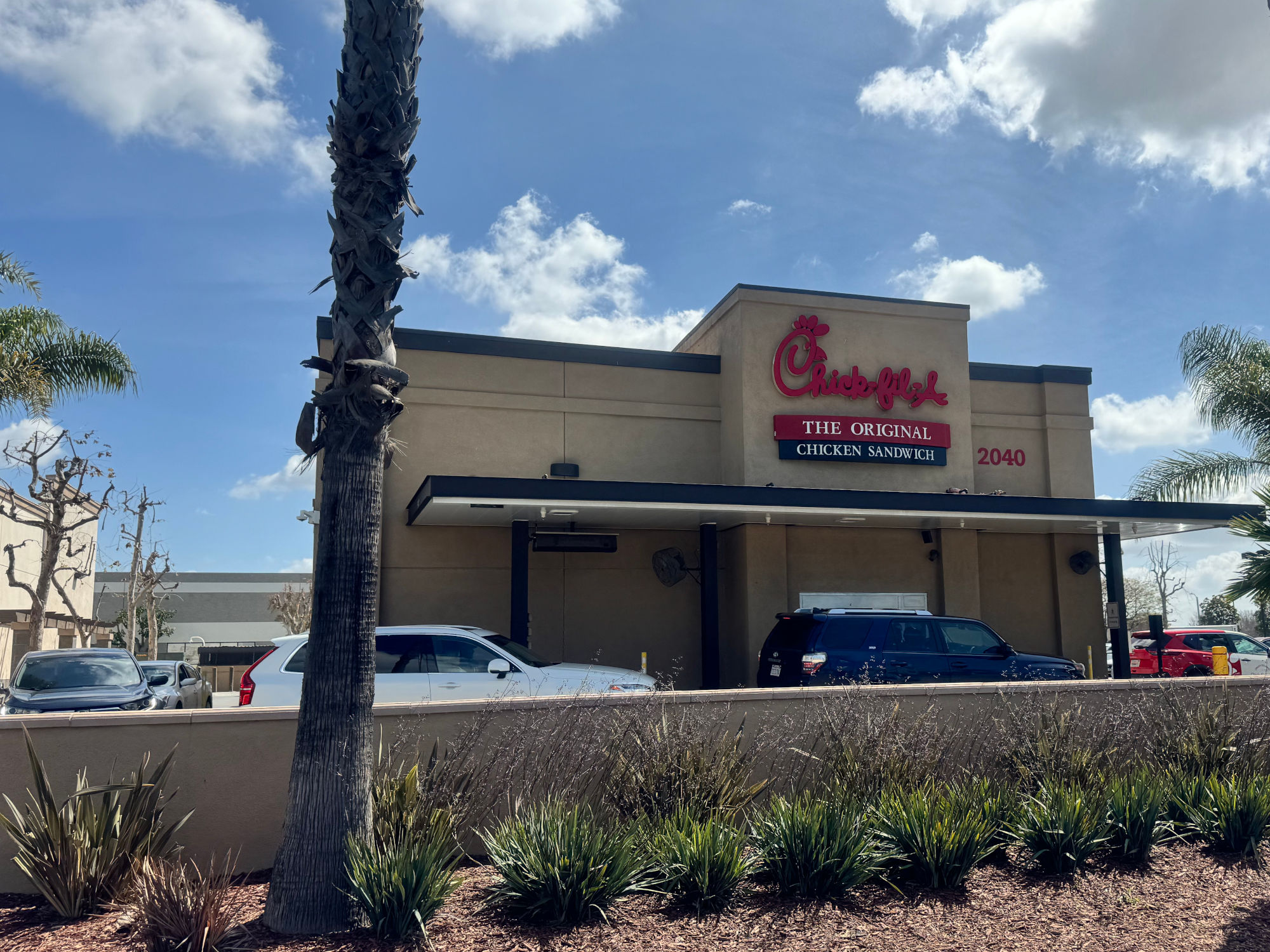 Chick-fil-a Efficient Drive Thru Line