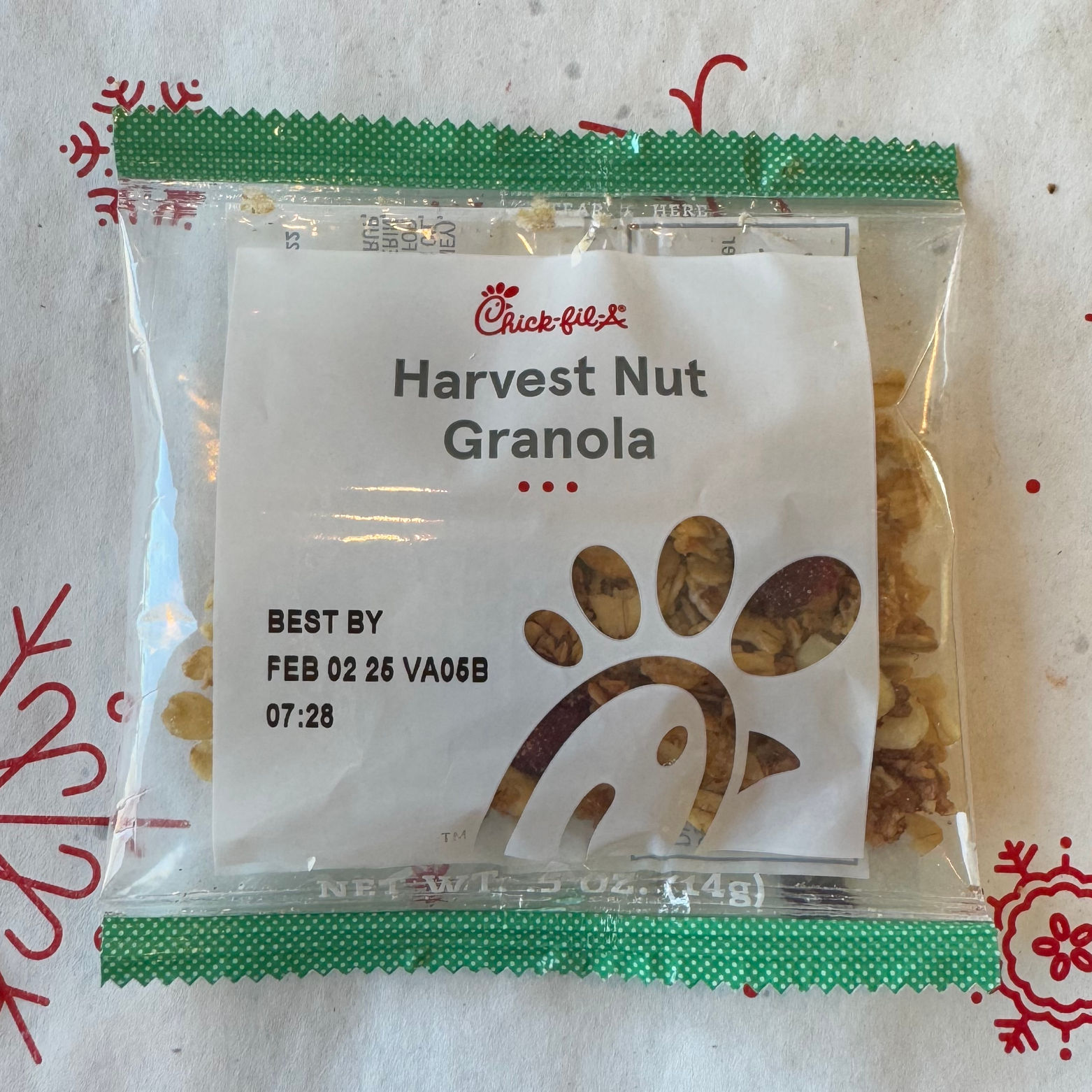 Chick-fil-A Harvest Nut Granola