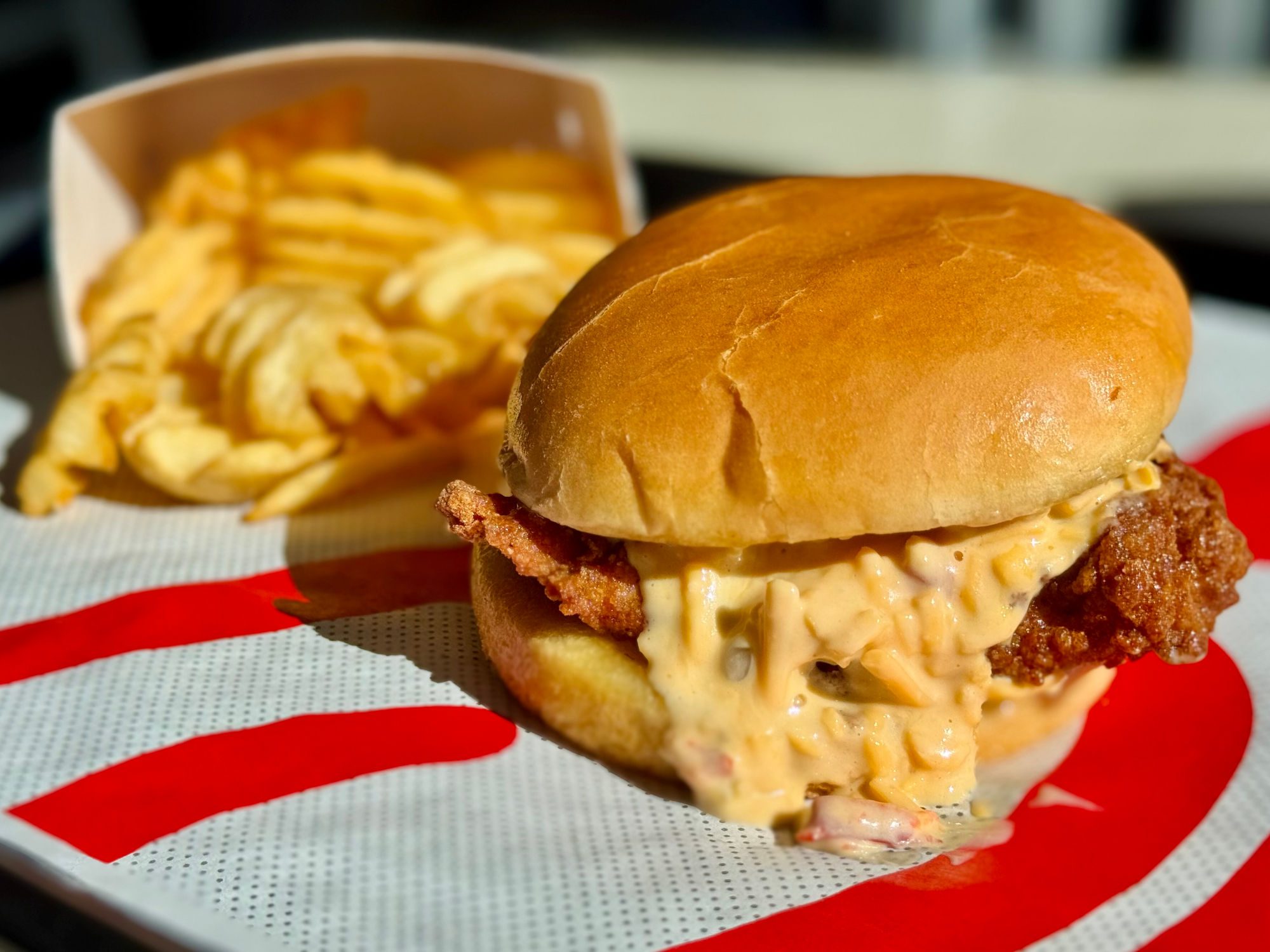 Chick-fil-A Honey Pepper Pimento Chicken