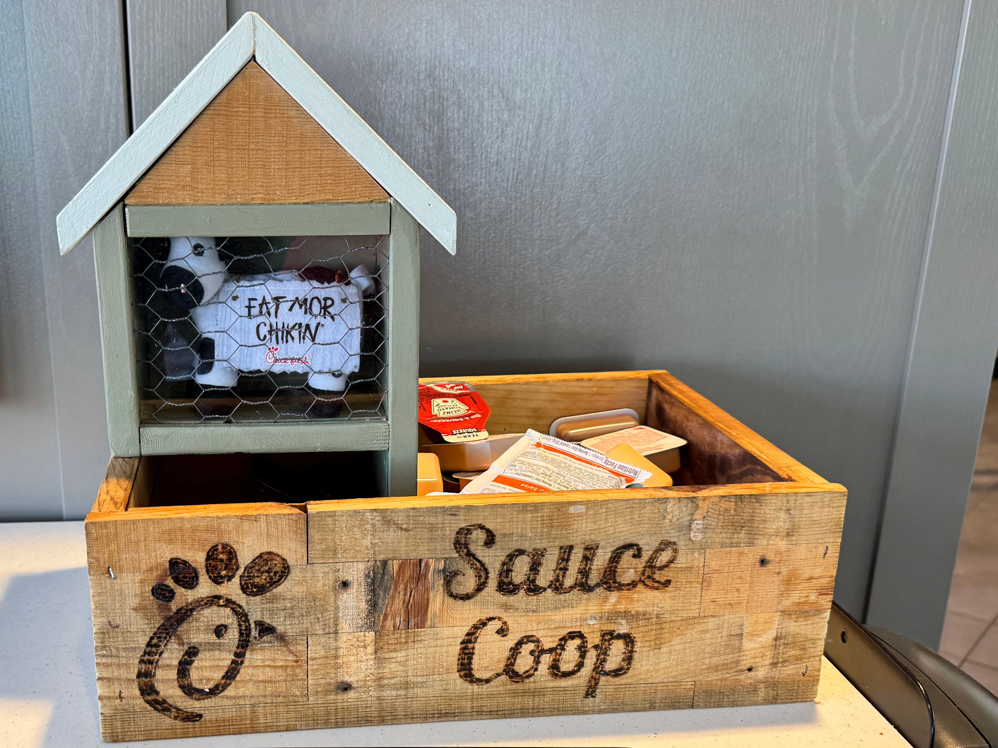 Chick-fil-A Sauce Coop