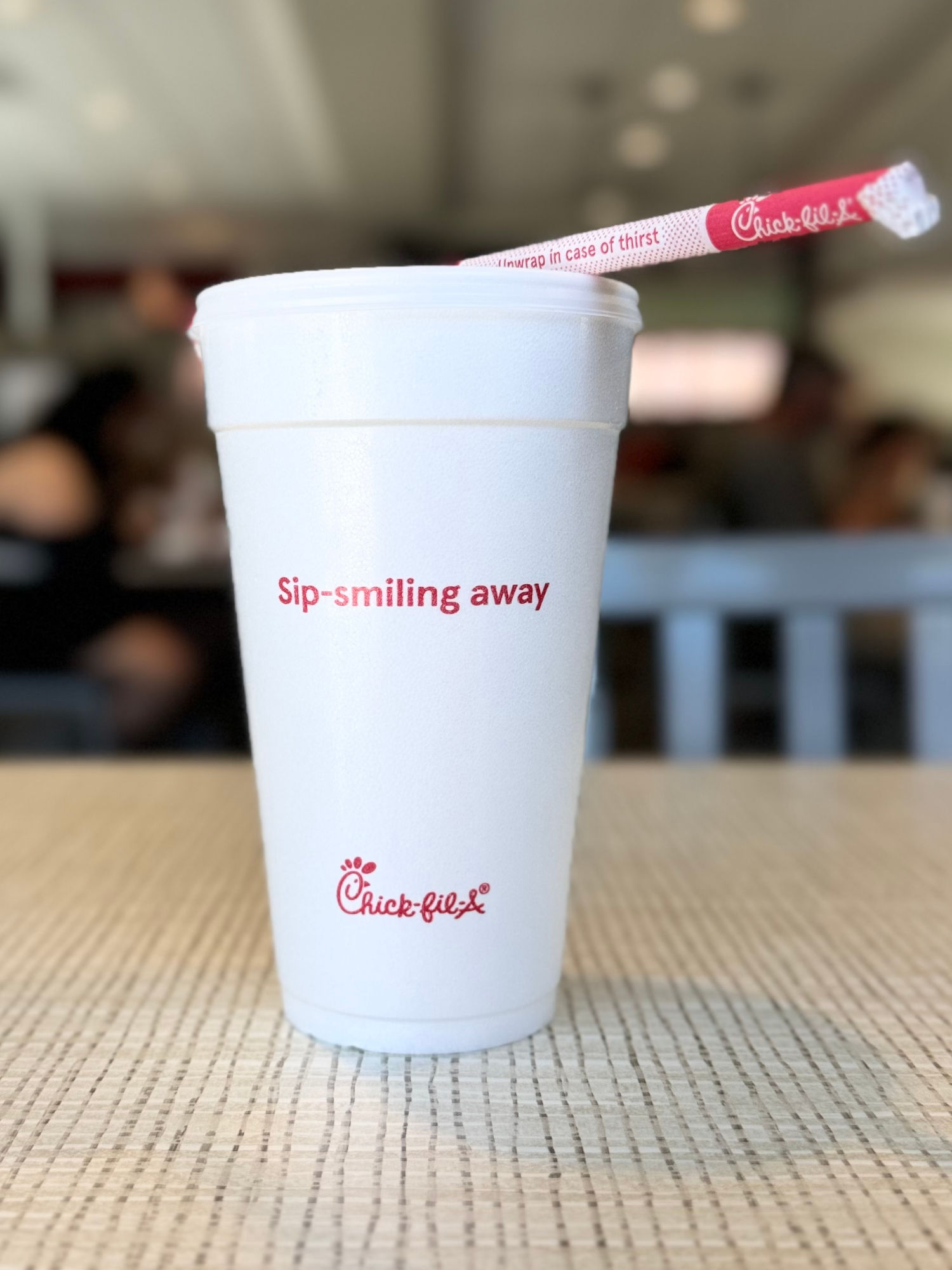 Chick-fil-A Sip Smiling Away