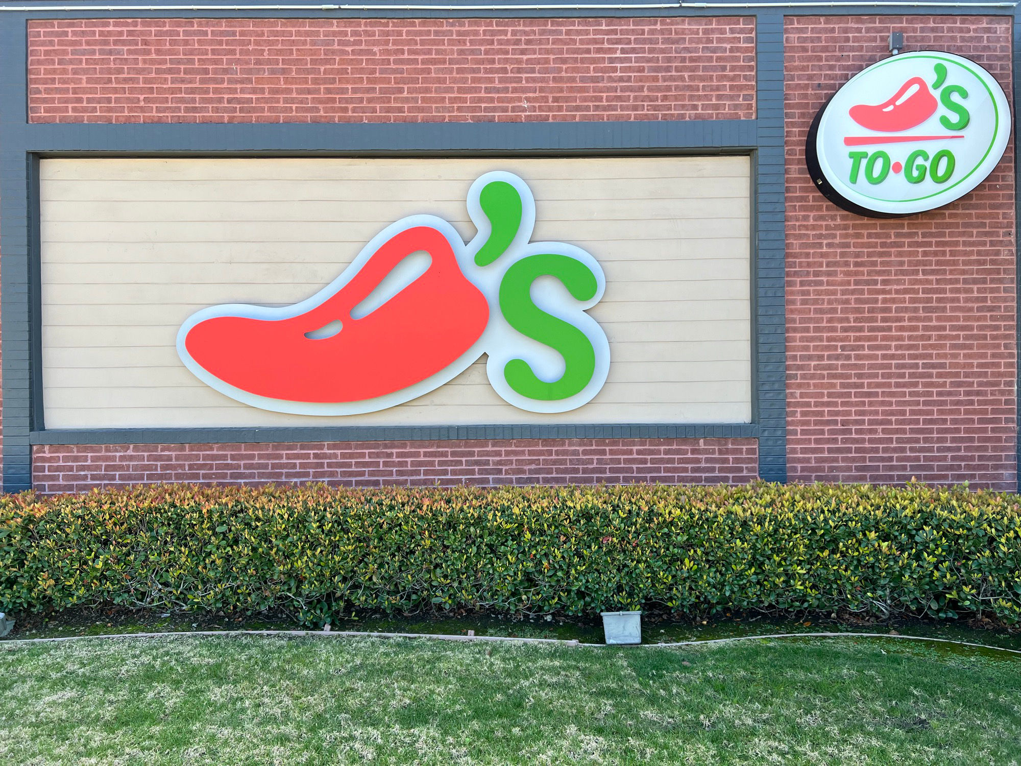 Chili's Logo on Building