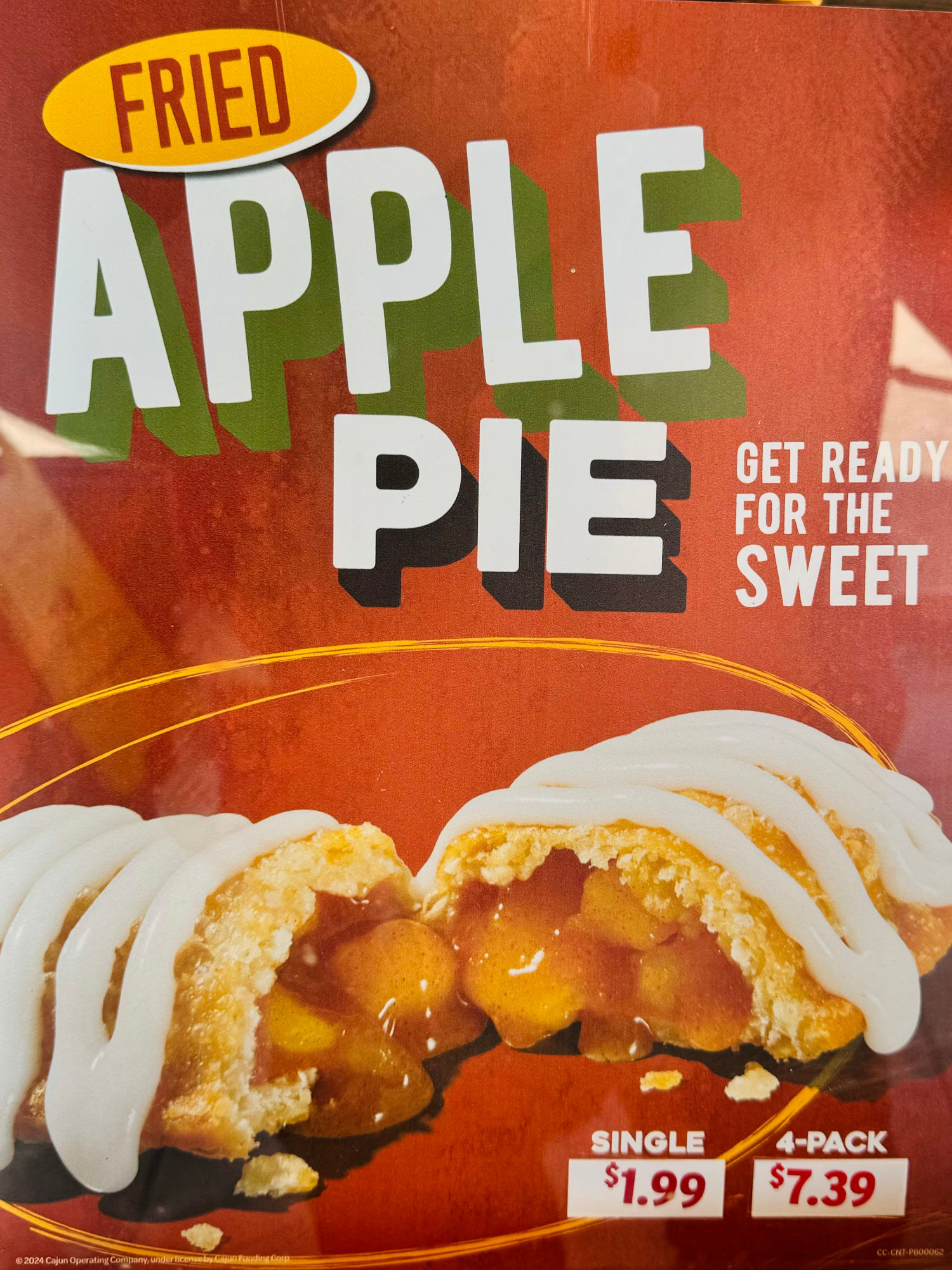 Church's Chicken Apple Pie Poster