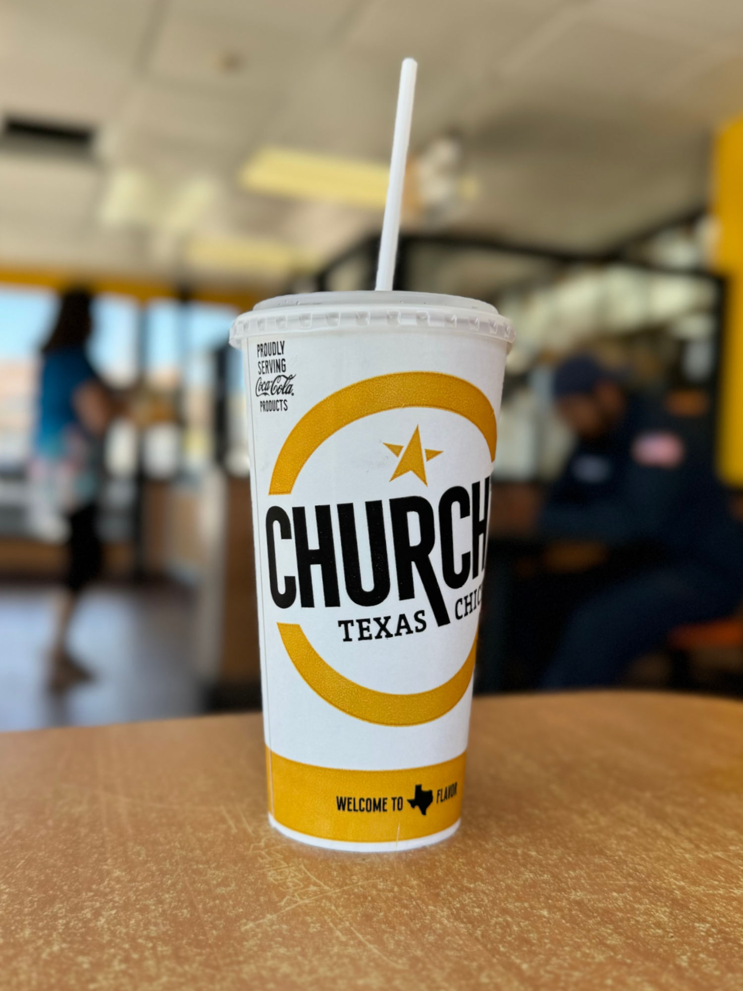 Church's Texas Chicken Coke