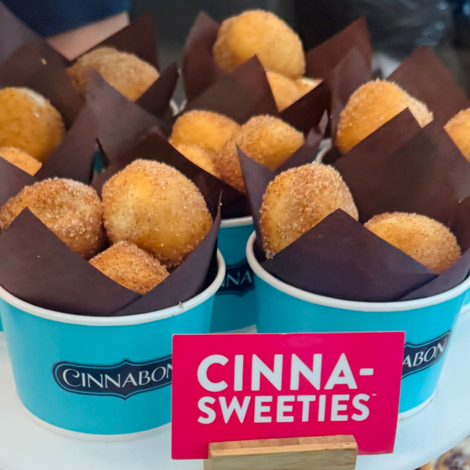 Cinnabon Cinna-Sweeties Display