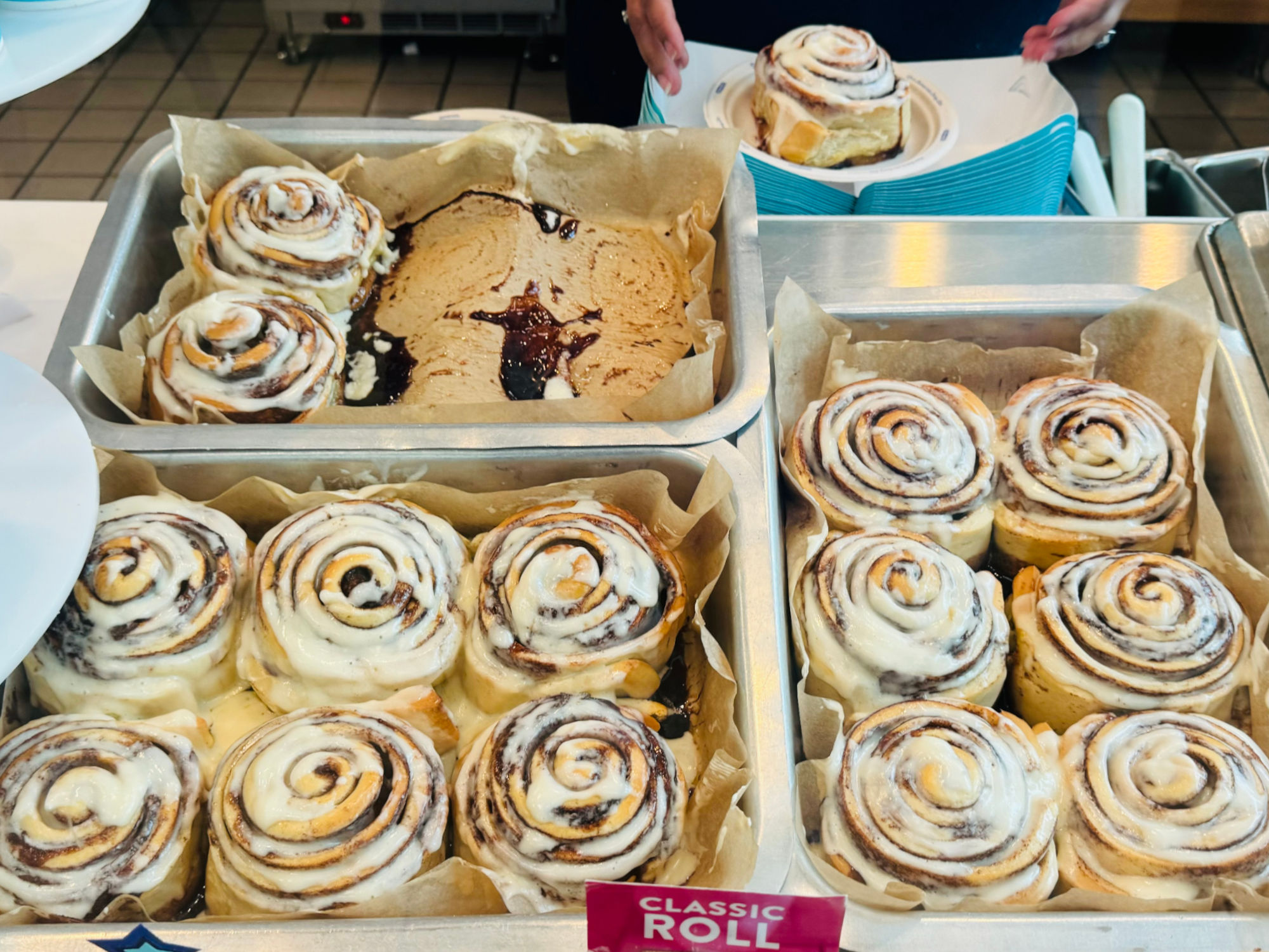 Cinnabon Classic Rolls Display