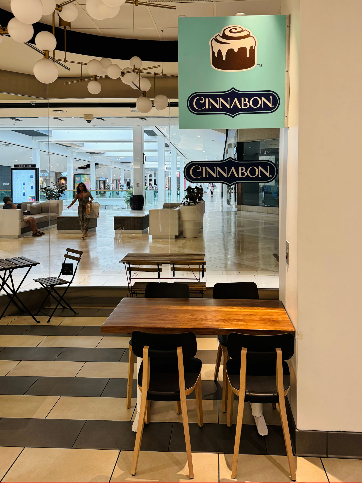 Cinnabon Sherman Oaks Sign