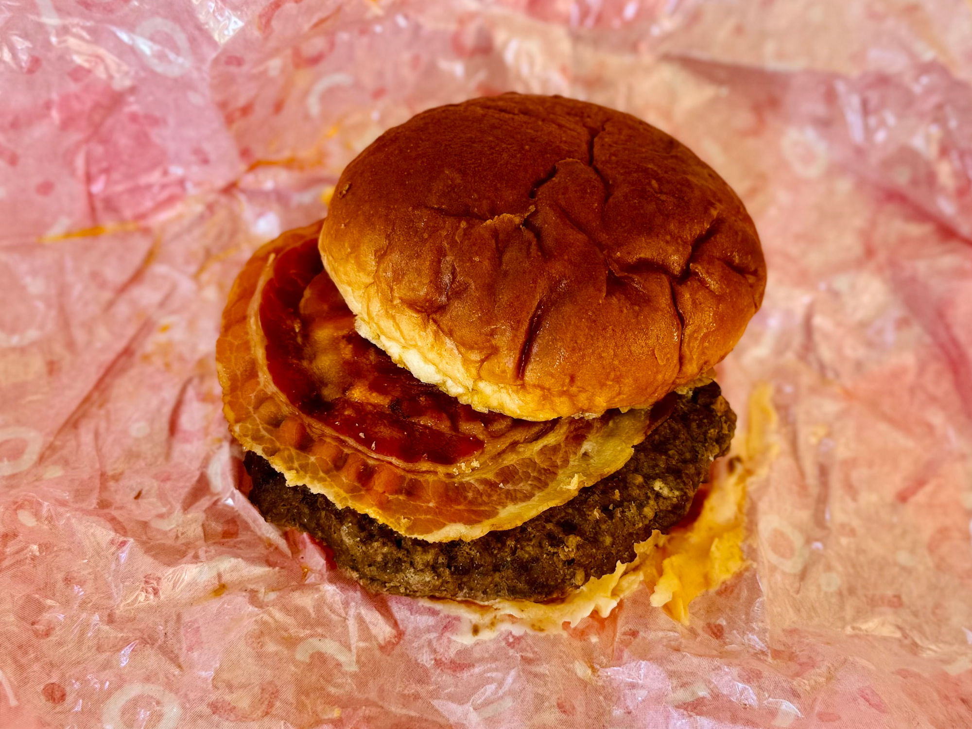 Circle K Angus Bacon Cheeseburger