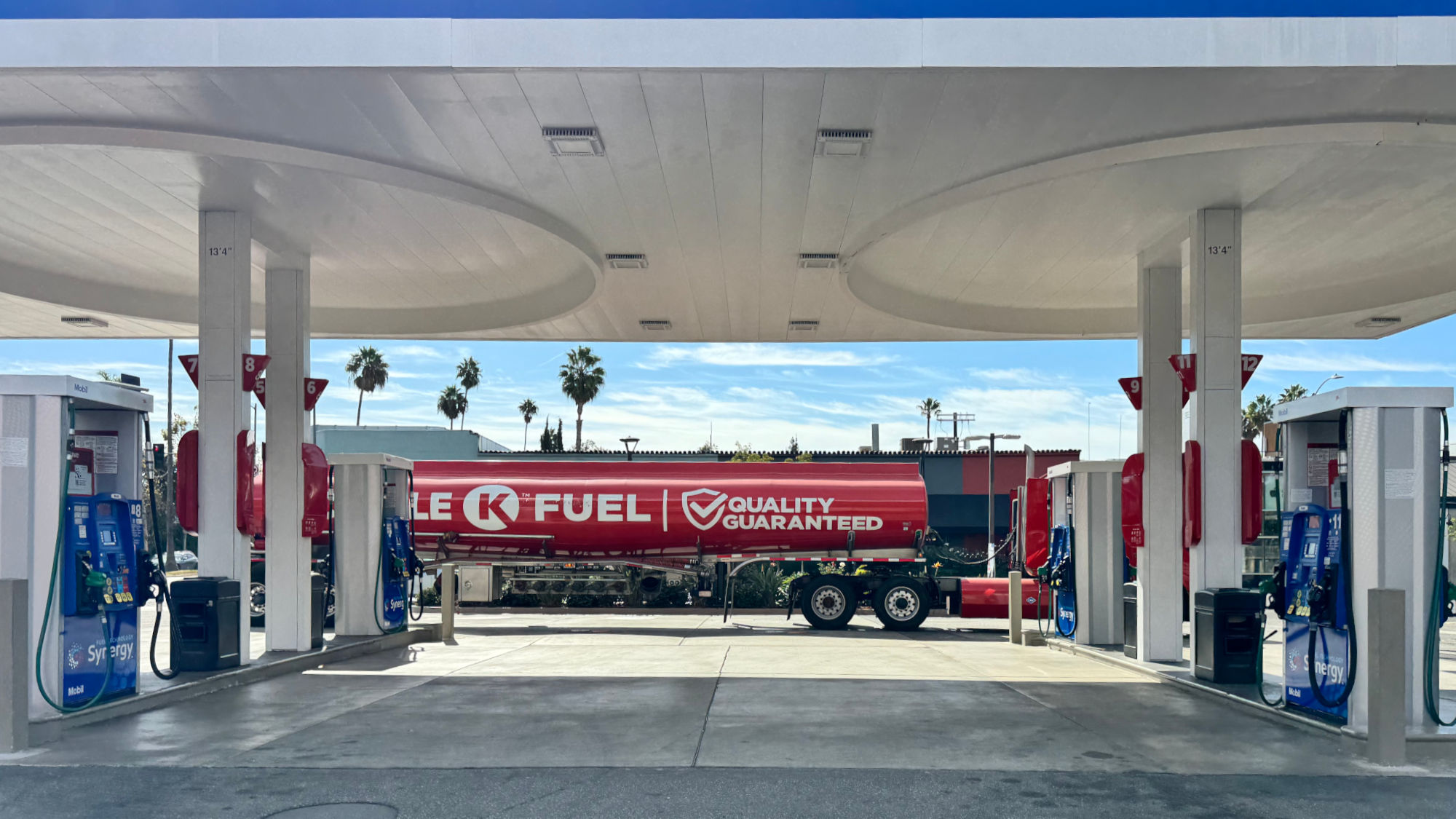 Circle K Fuel Truck