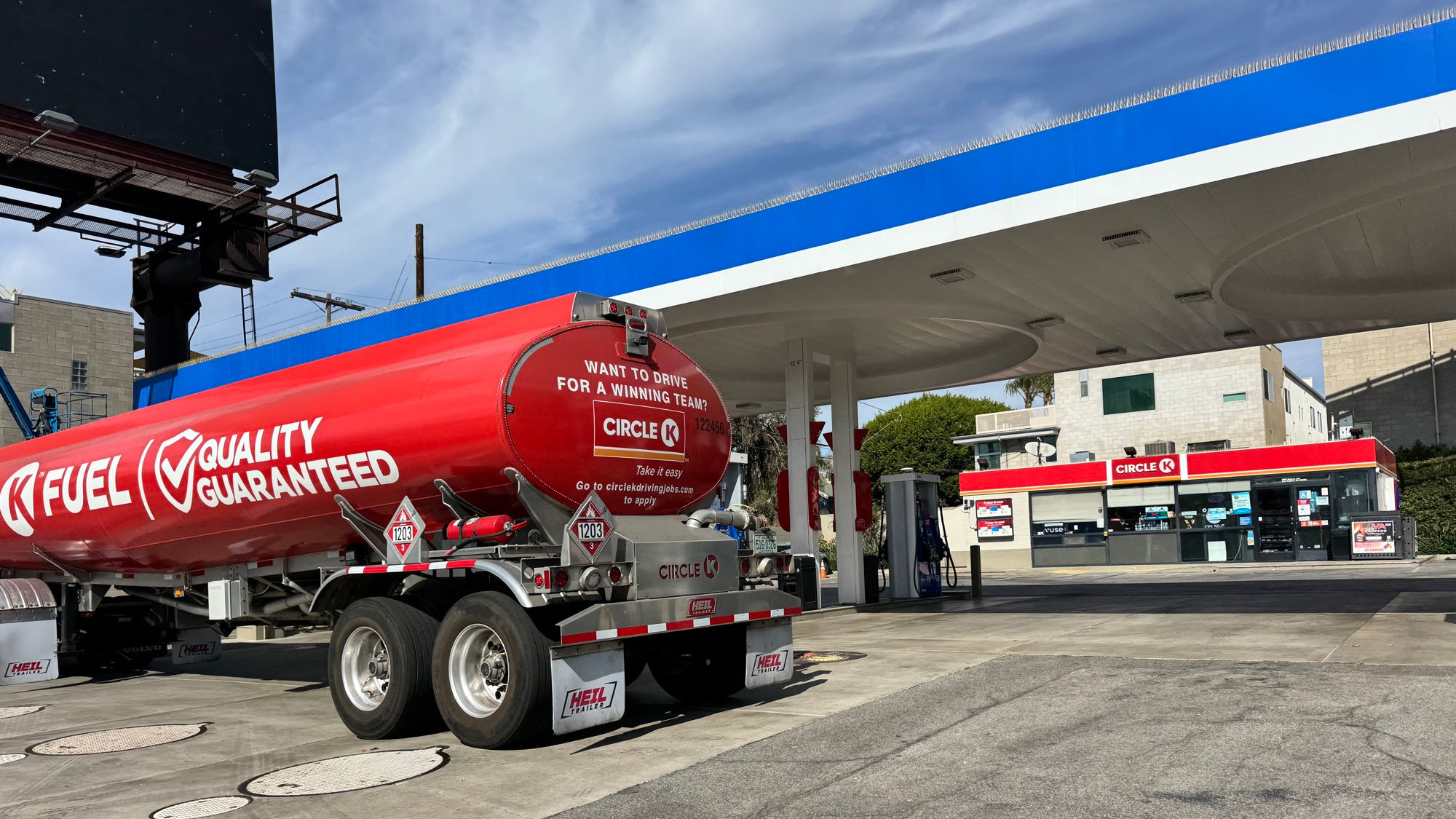 Circle K Hollywood Gas Truck