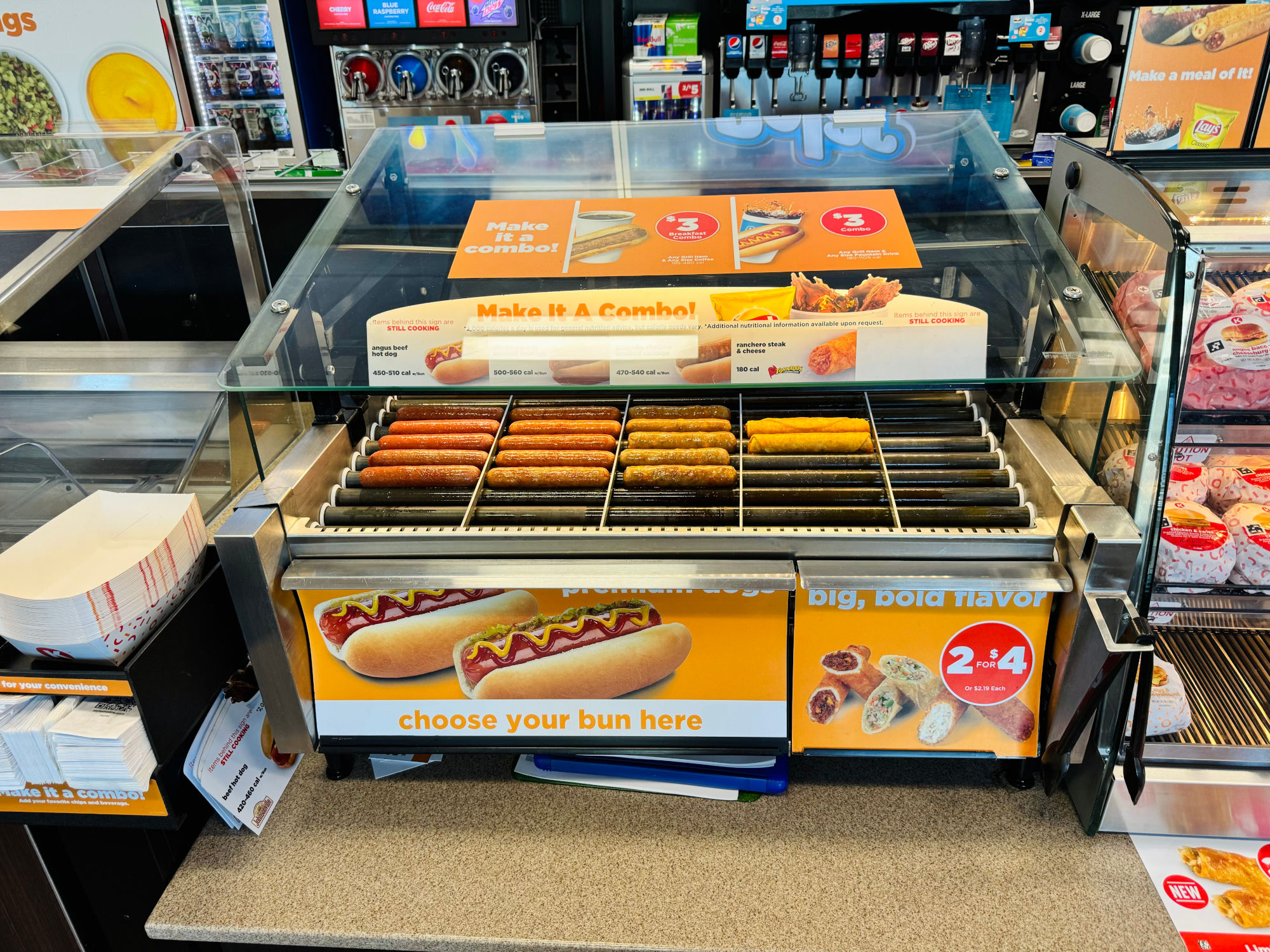 Circle K Self Serve Roller Items