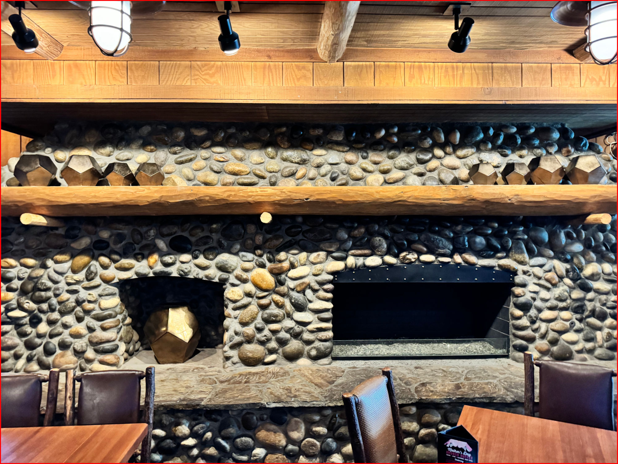 Claim Jumper Fireplace