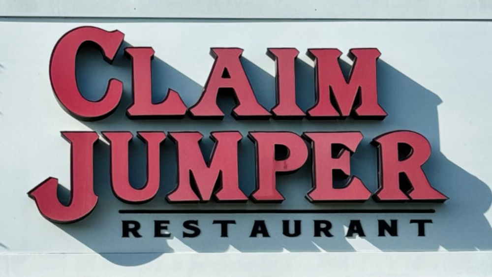 Claim Jumper Sign Shadow