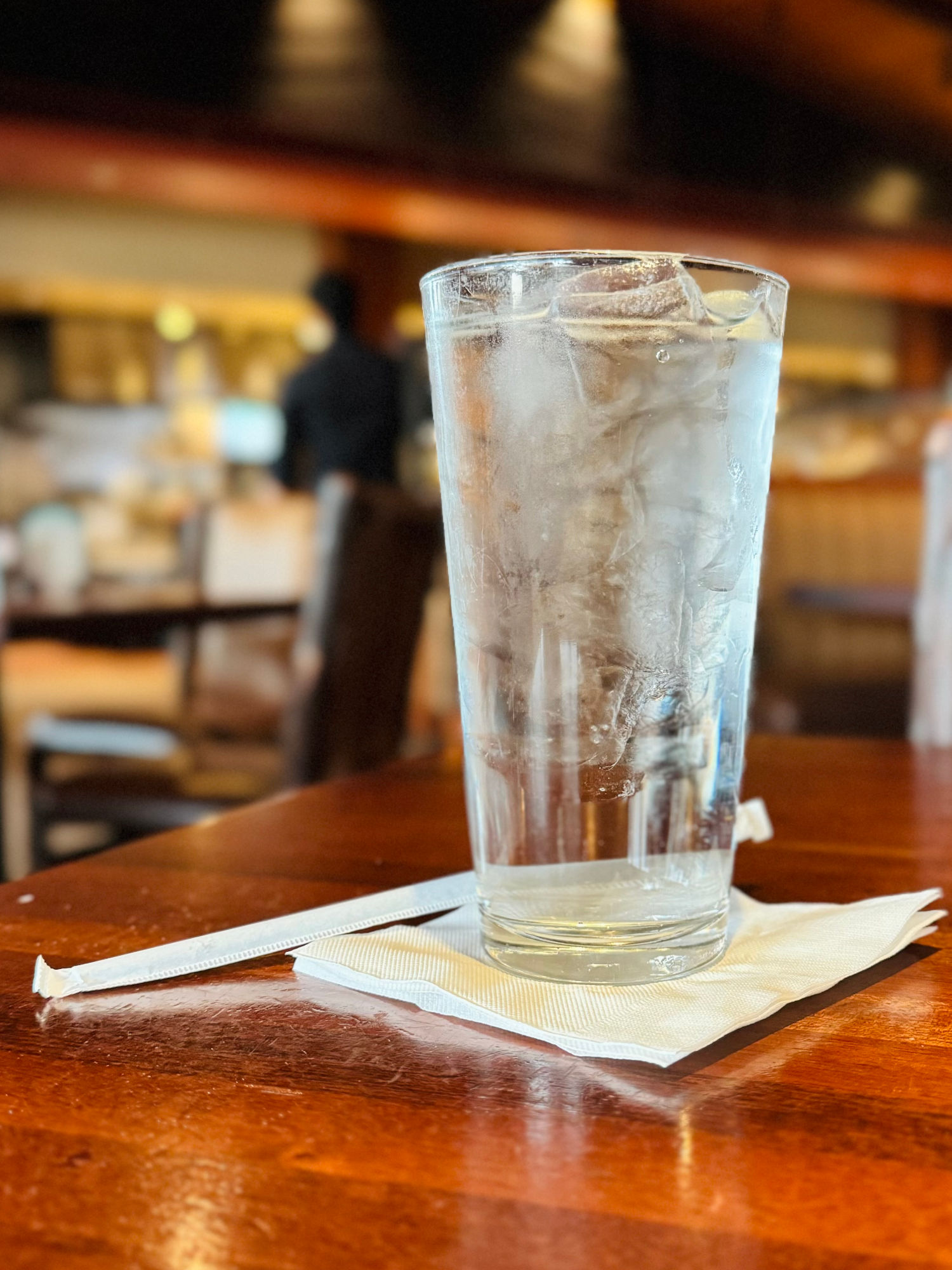 Claim Jumper Water Glass