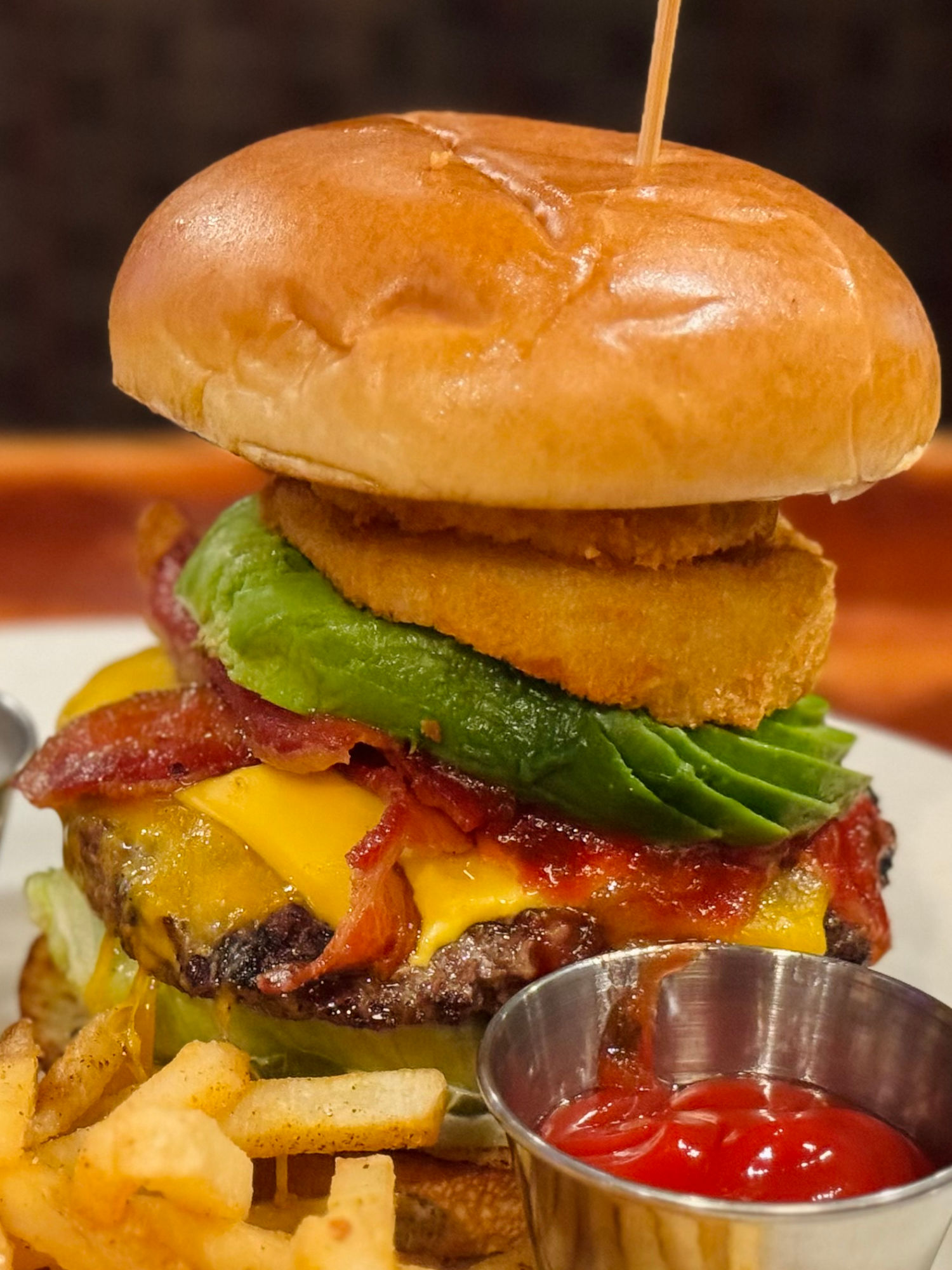 Claim Jumper Widow Maker Burger