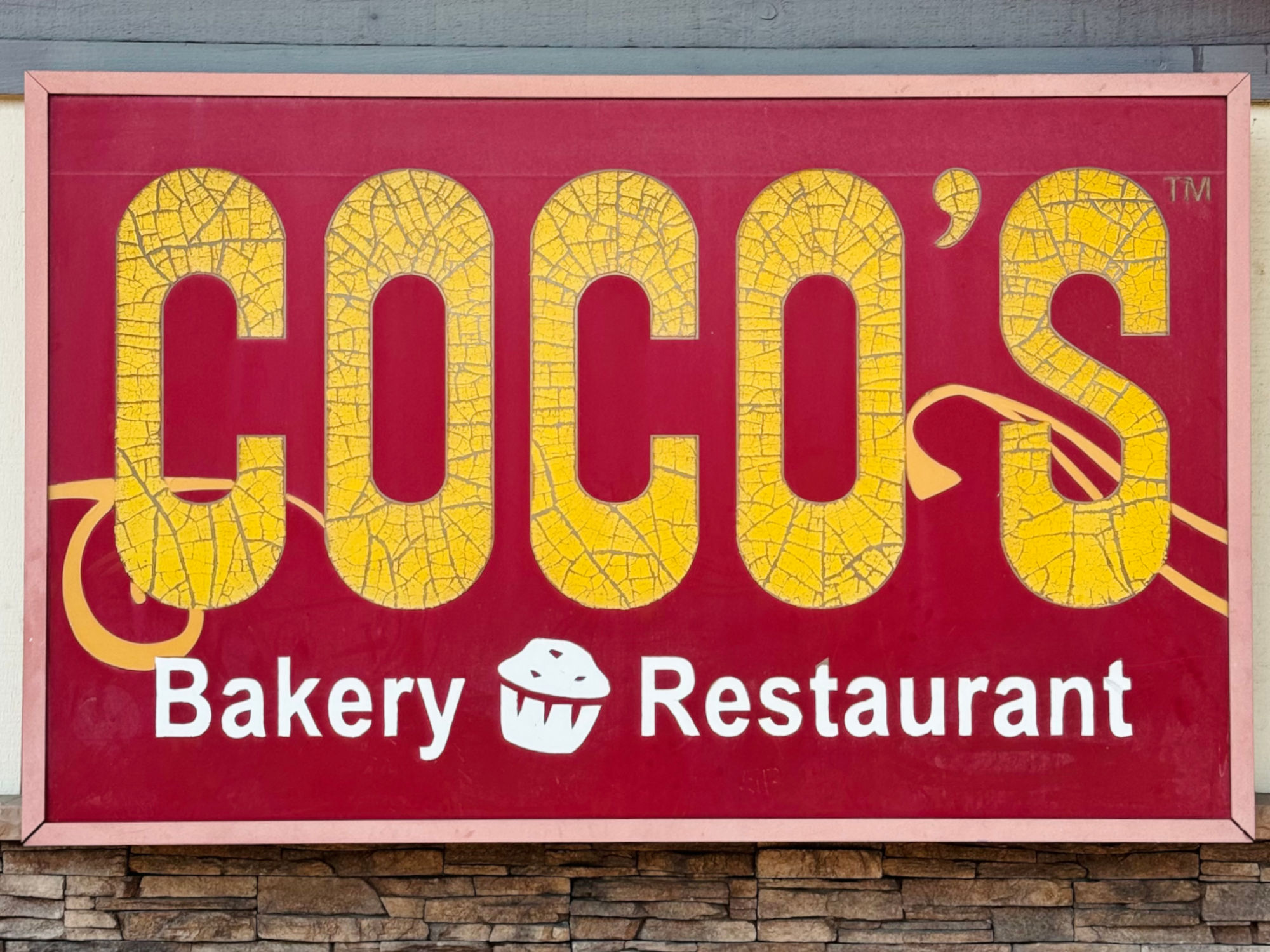 Coco's Bakery Restaurant Sign