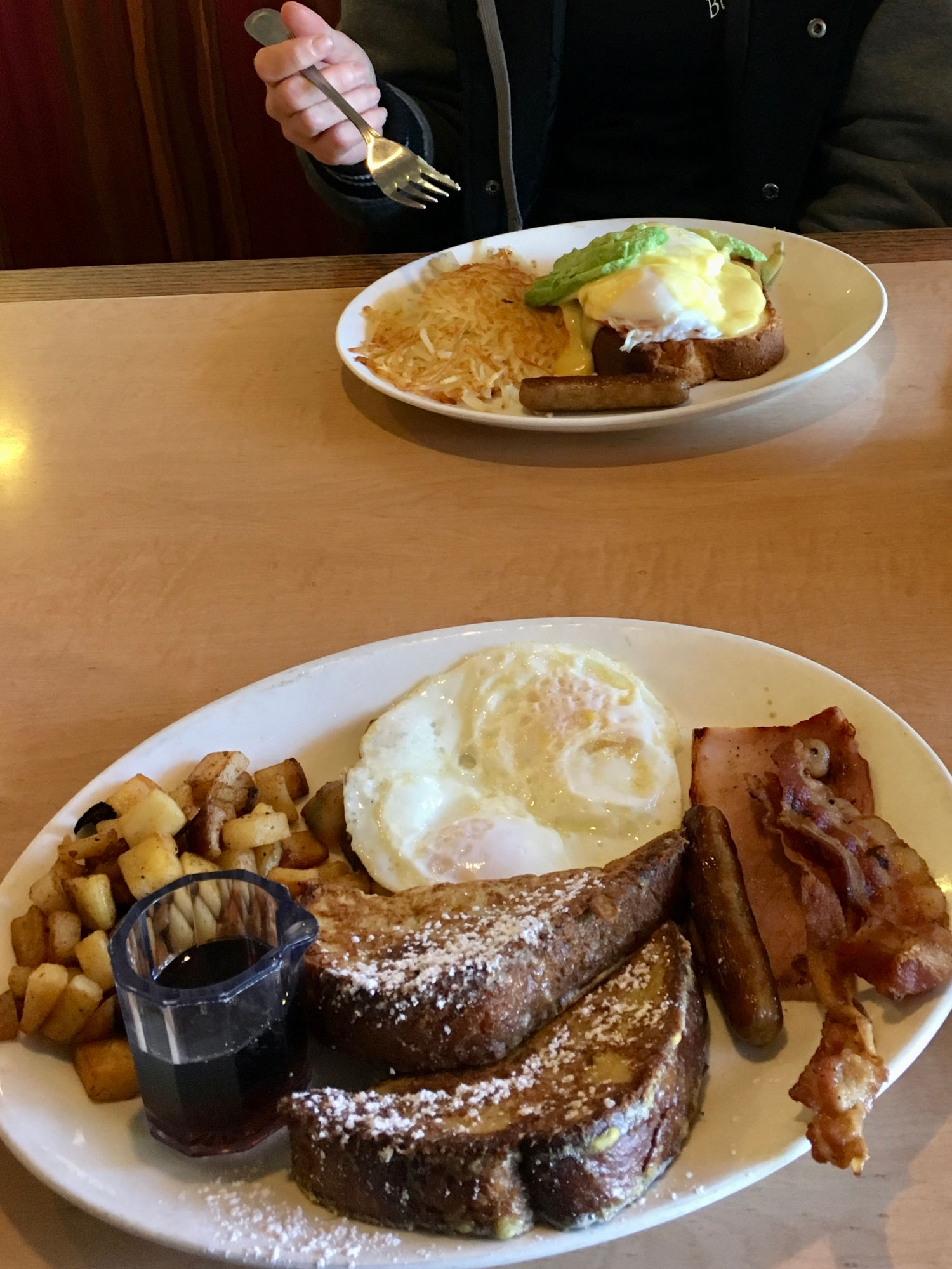 Coco's Bakery Restaurant Lumberjack Breakfast Country Potatoes