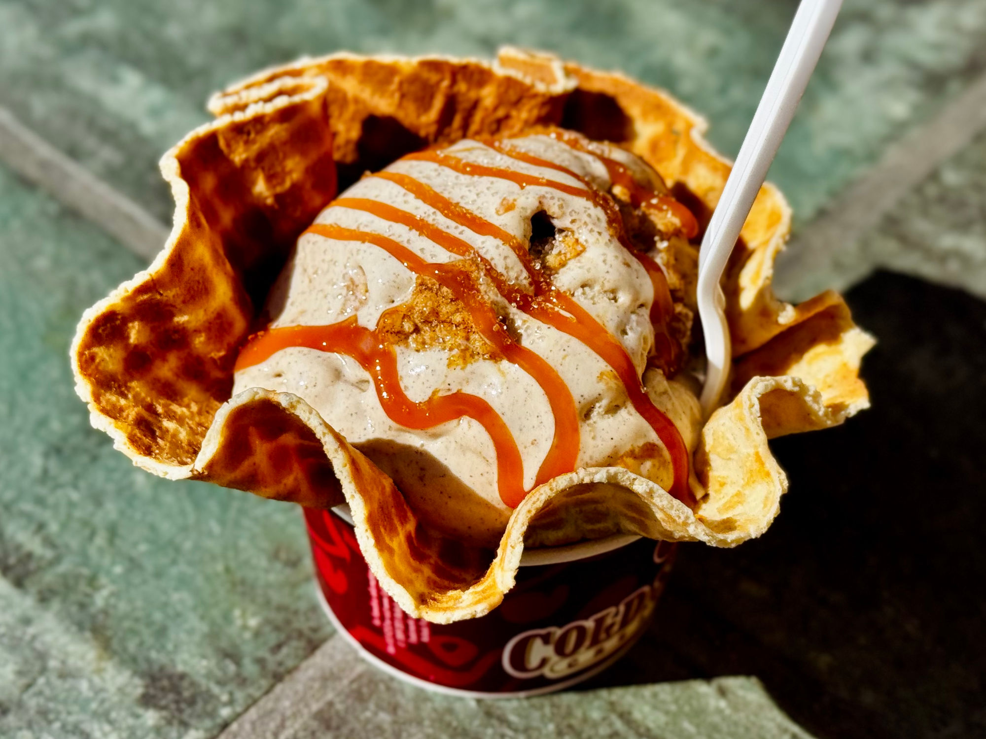 Caramel Carnival Churro Cold Stone Creamery Caramel Carnival Churro