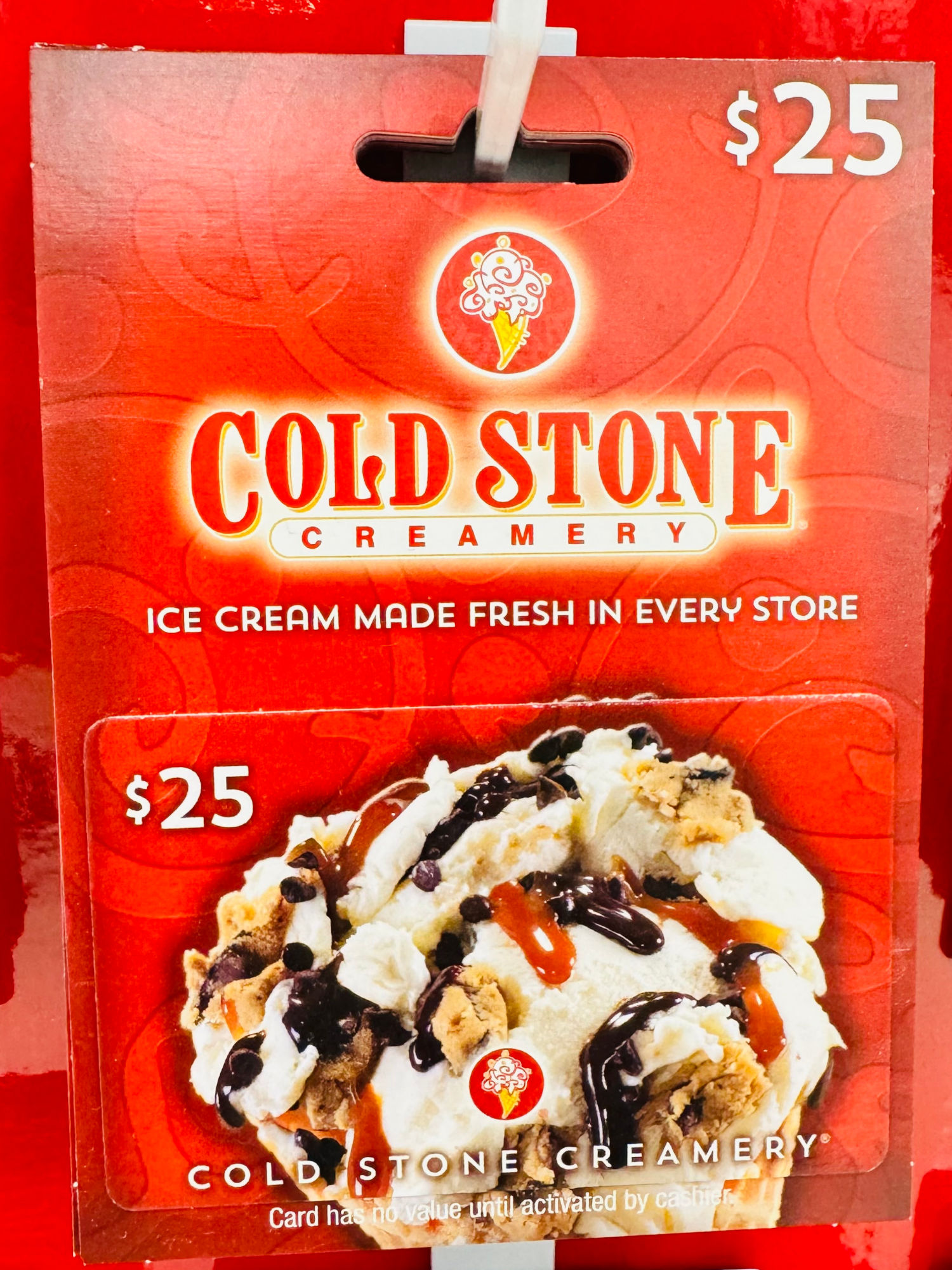 Cold Stone Creamery Gift Card