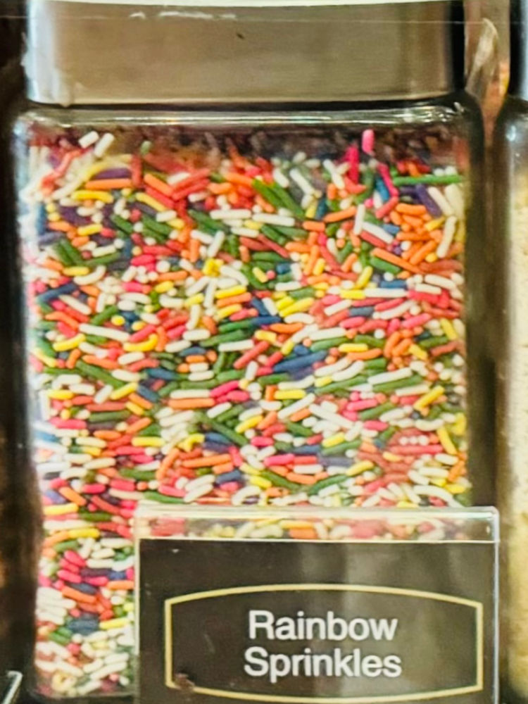 Cold Stone Mix-in Rainbow Sprinkles