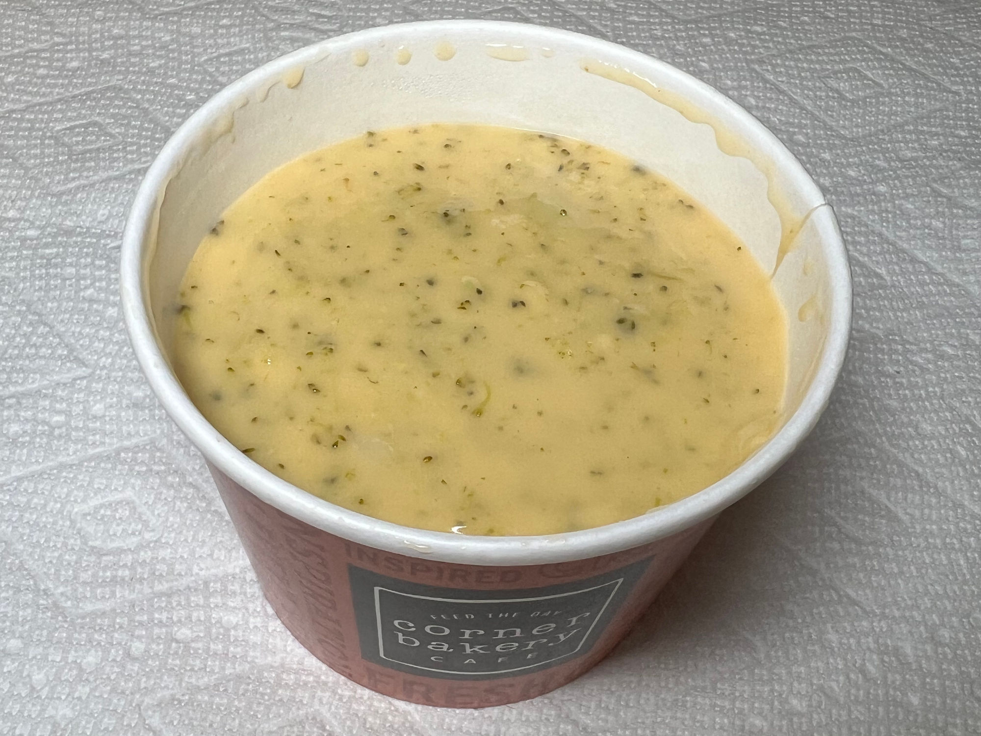 Corner Bakery Cafe Cheddar Broccoli Soup