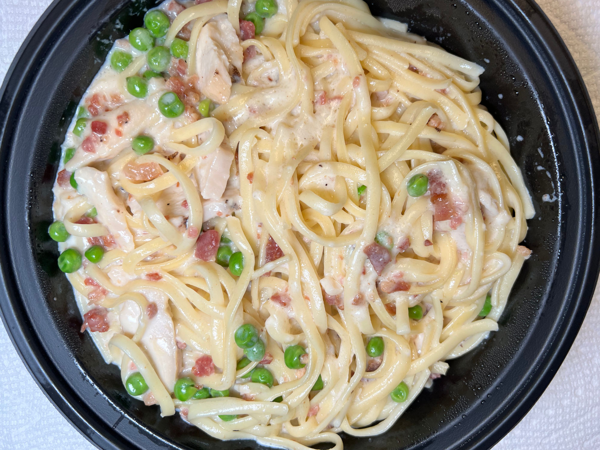 Corner Bakery Cafe Chicken Carbonara Pasta