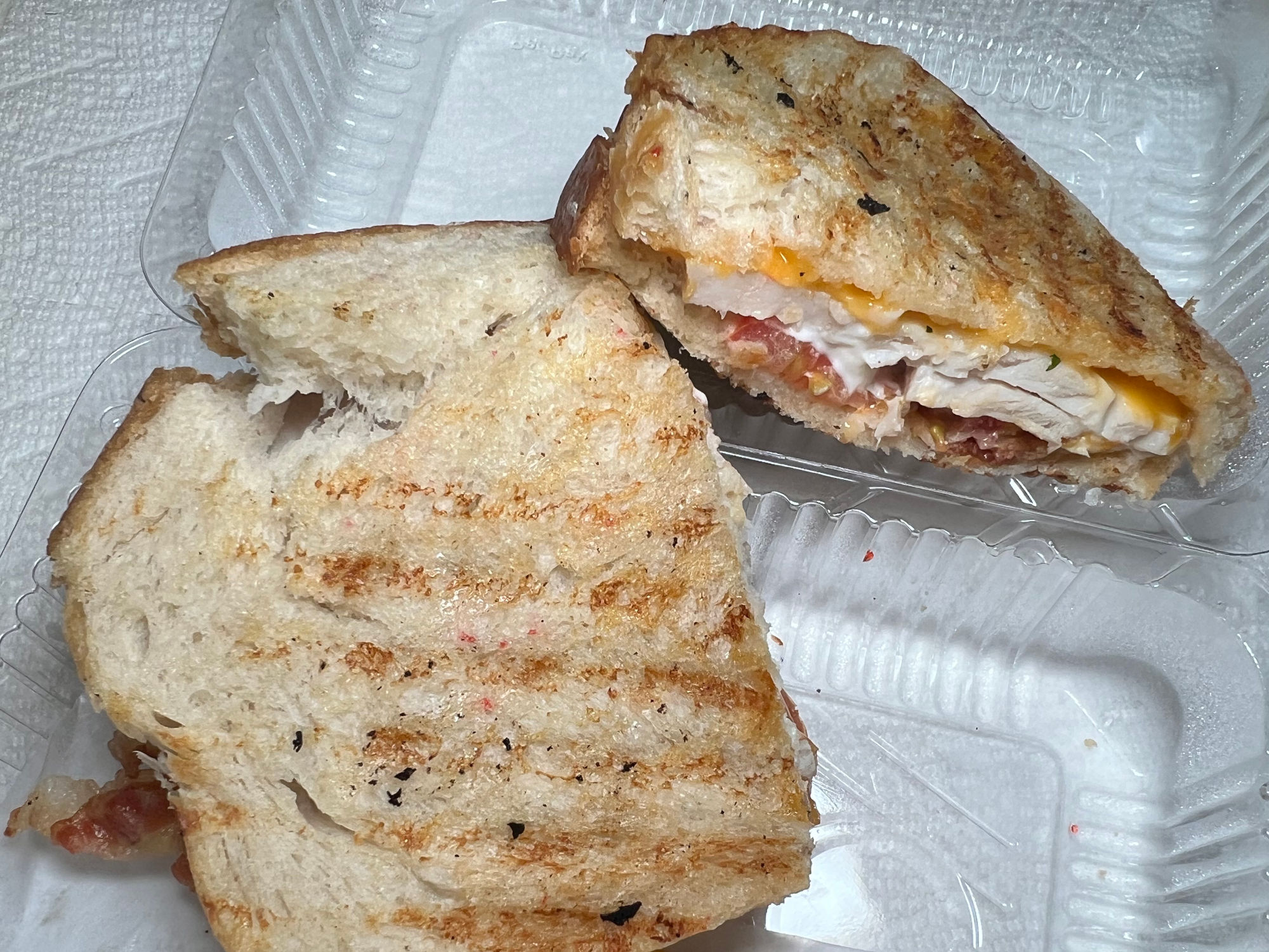 Corner Bakery Cafe Club Panini