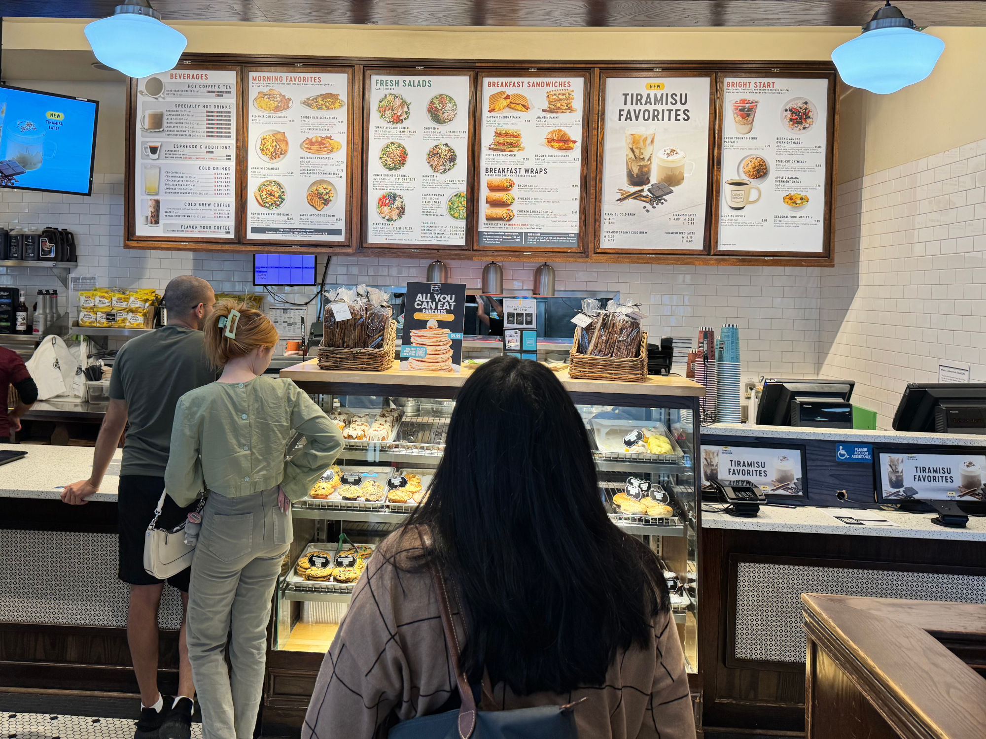 Corner Bakery Cafe Counter