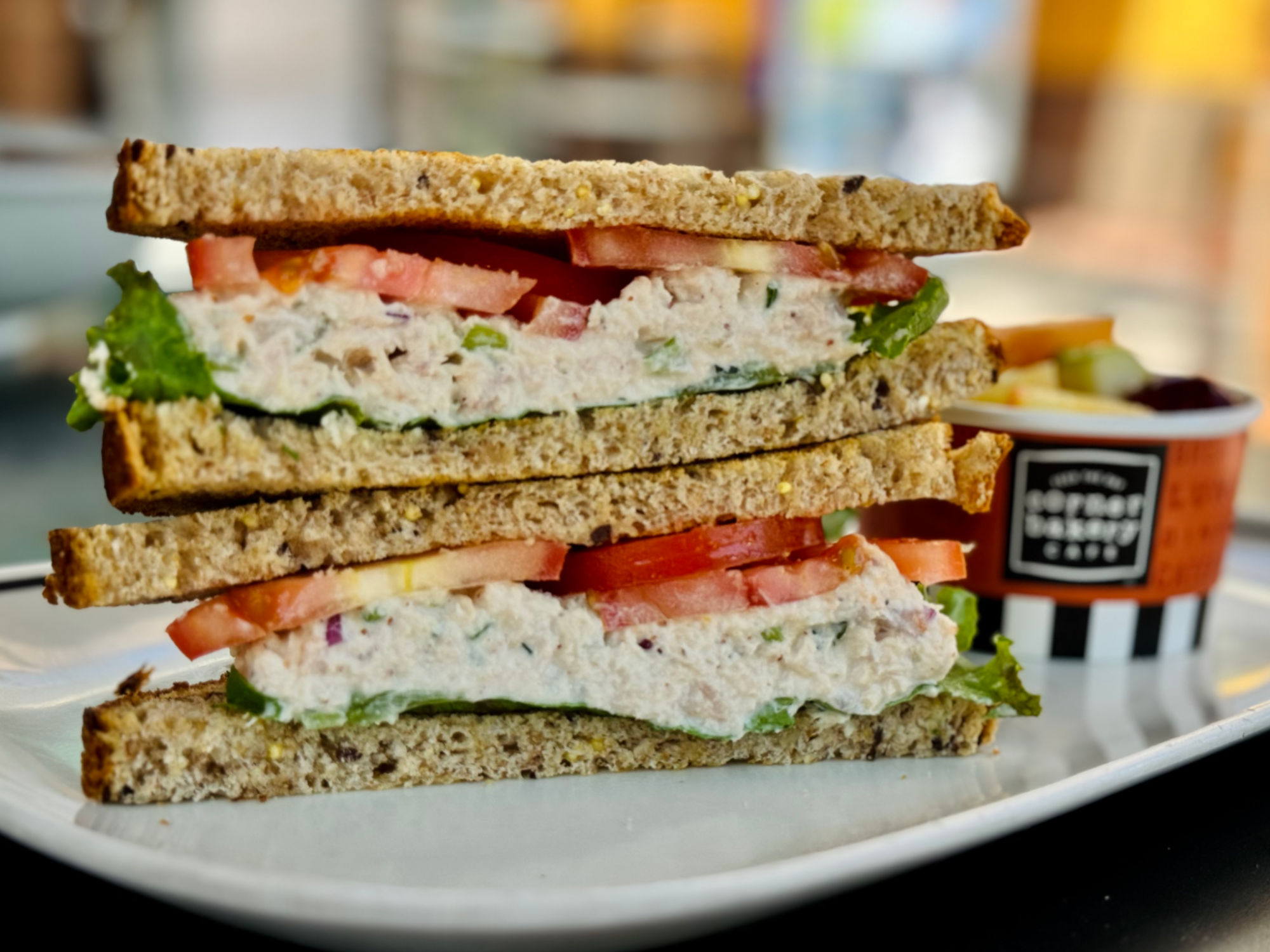 Corner Bakery Cafe Tuna Salad Sandwich