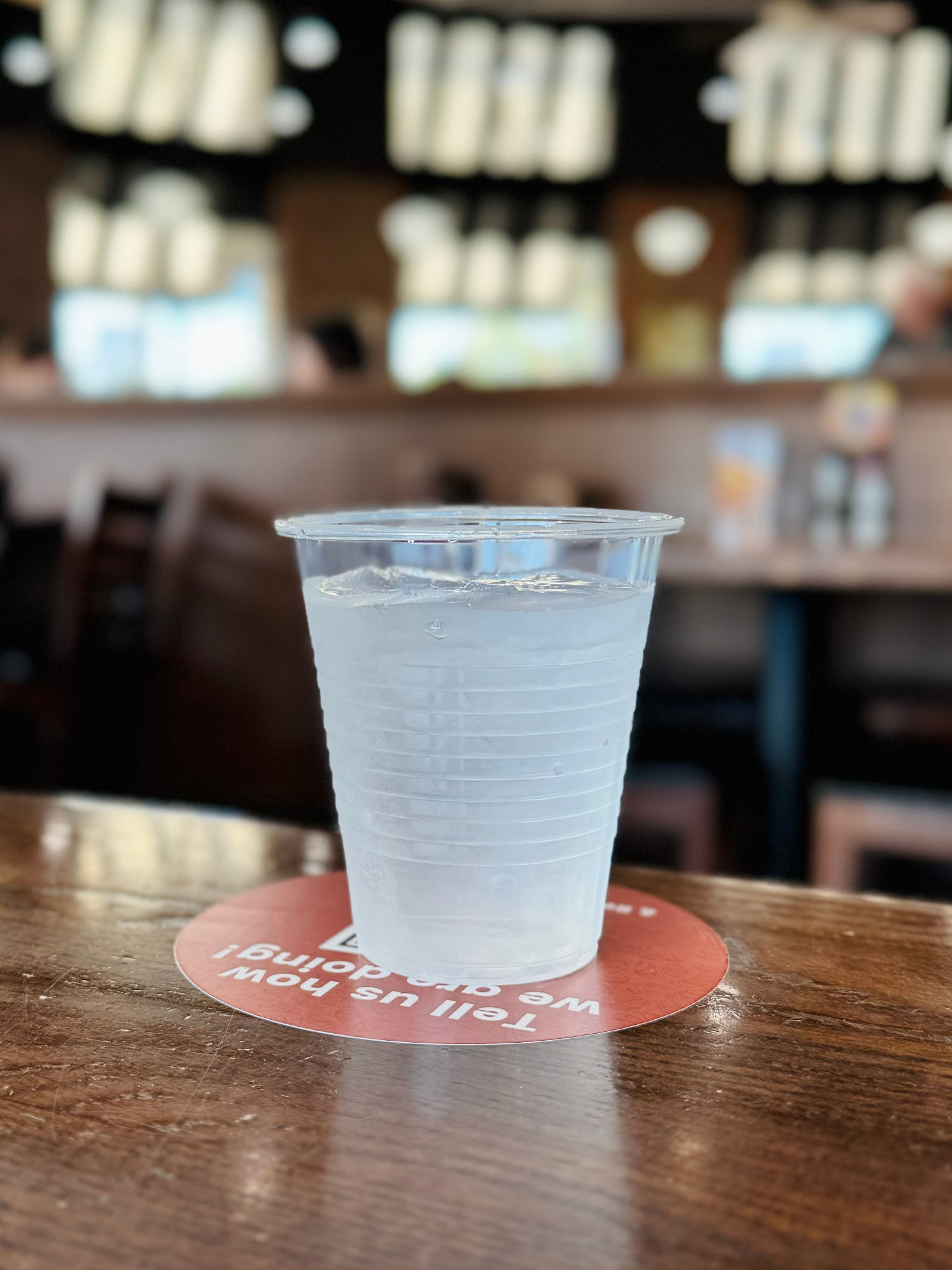 Corner Bakery Cafe Ice Water