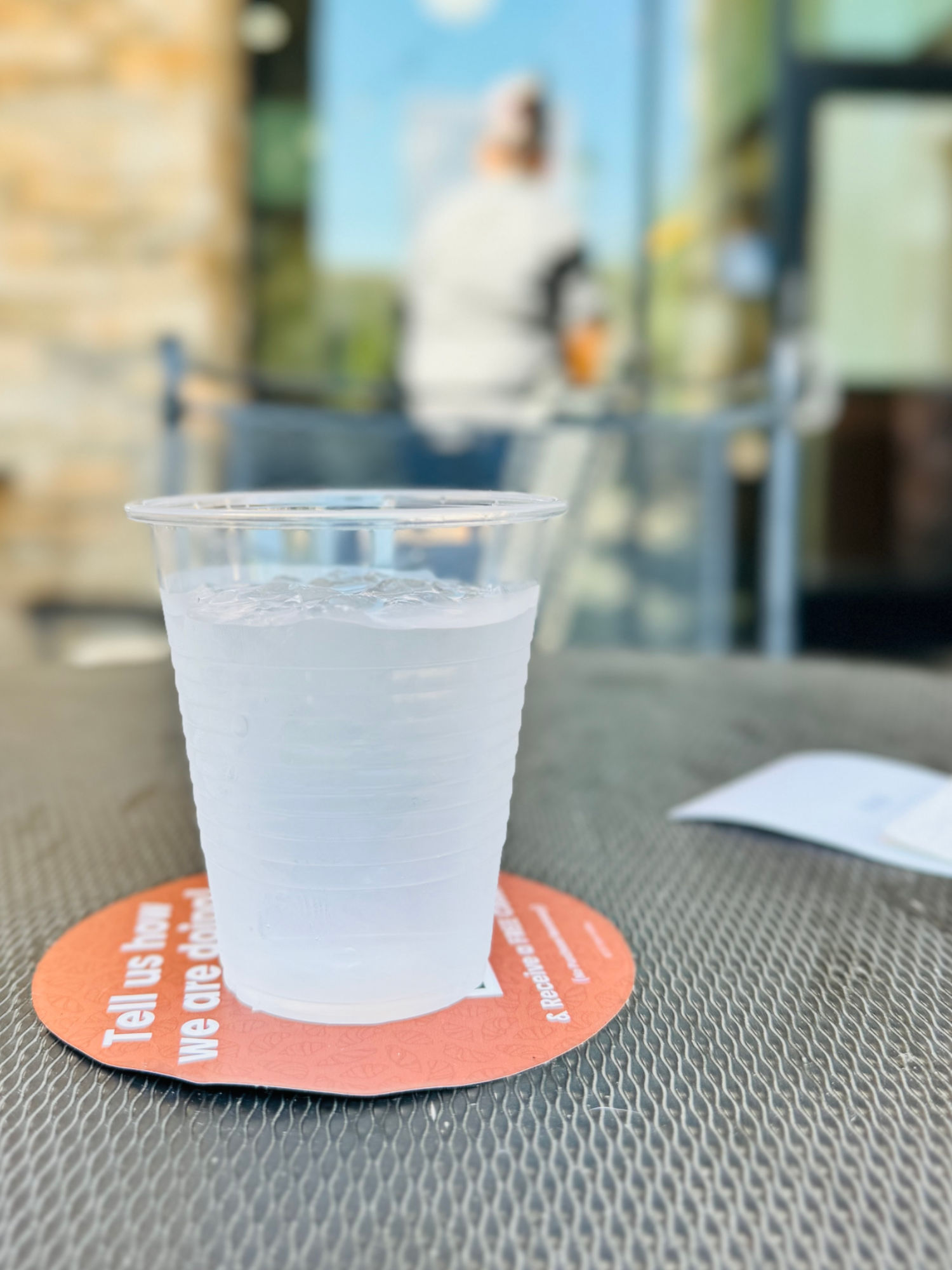 Corner Bakery Cafe Water