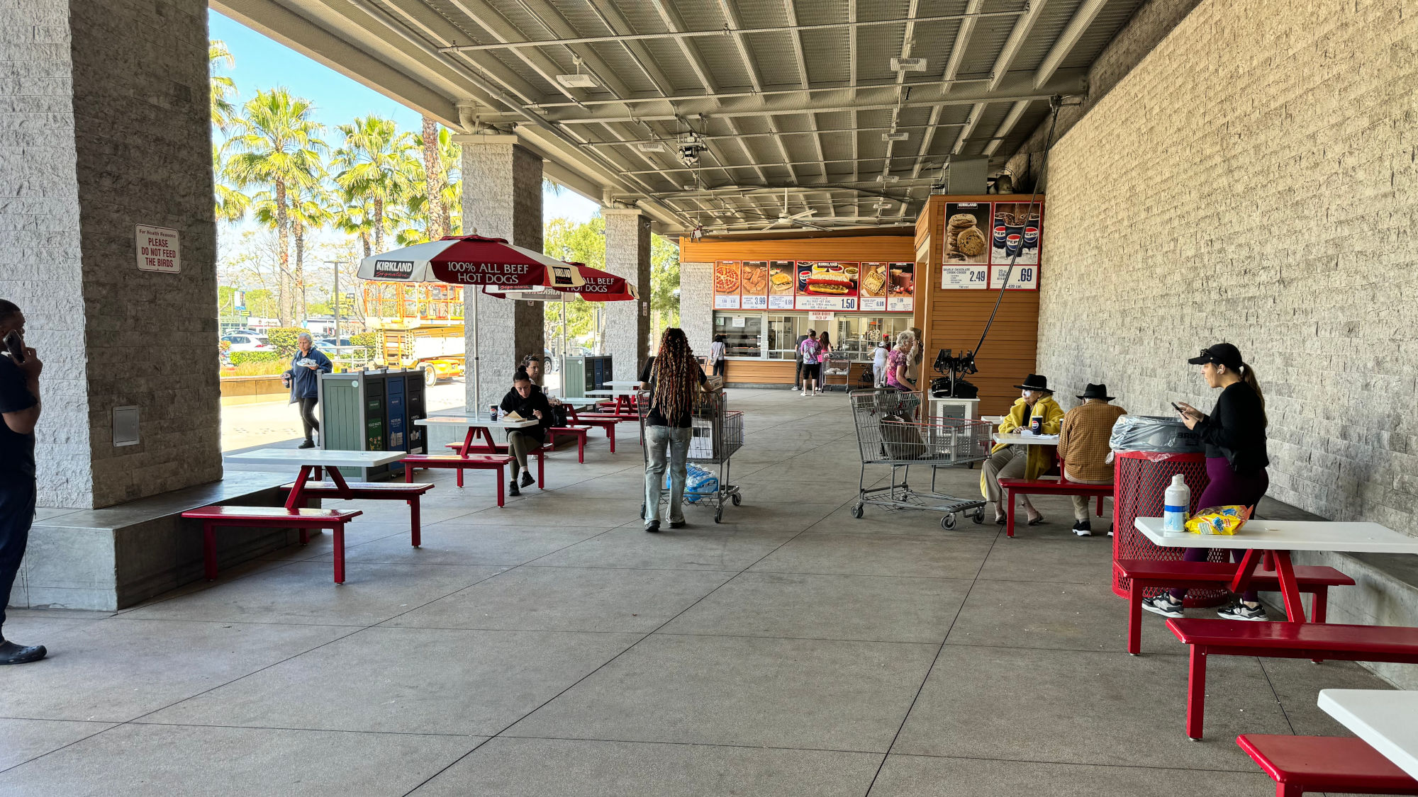 Costco Food Court Canoga Park