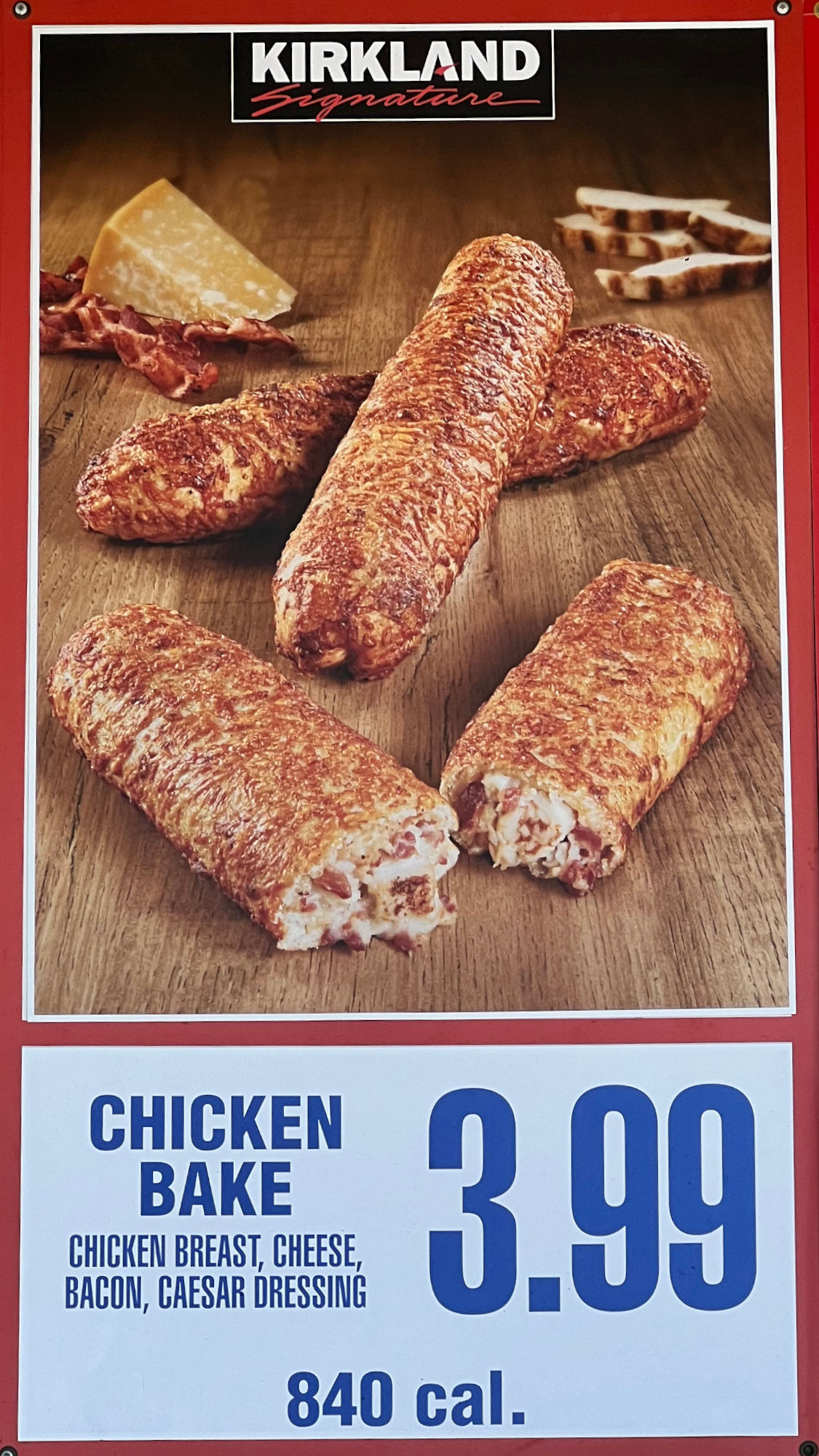 Costco Food Court Menu Chicken Bake