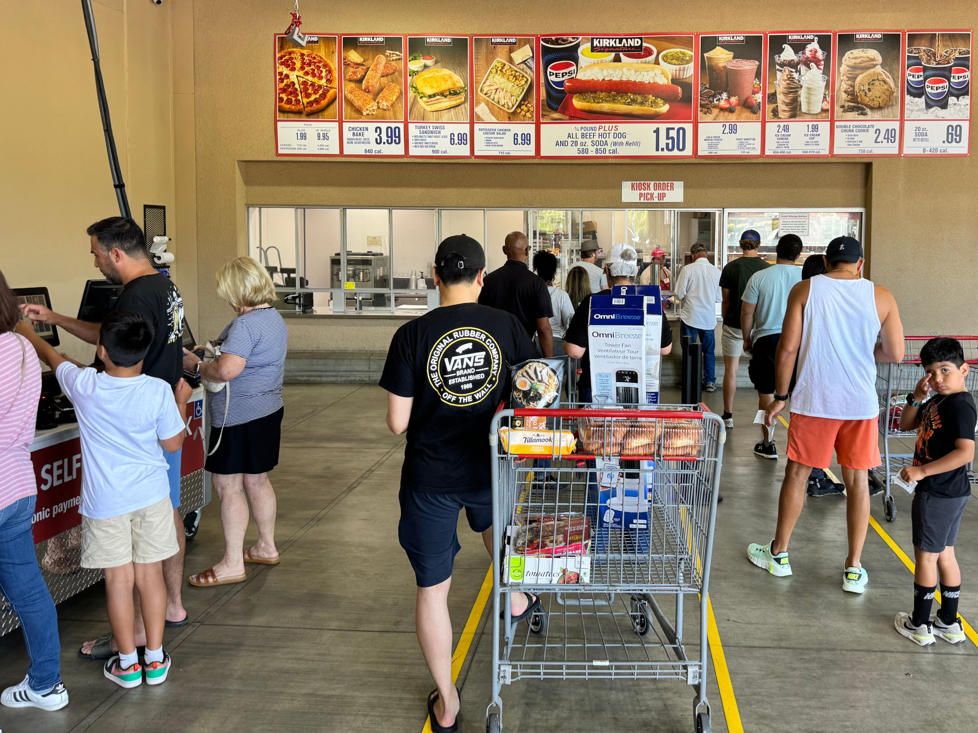 Costco Food Court Newhall