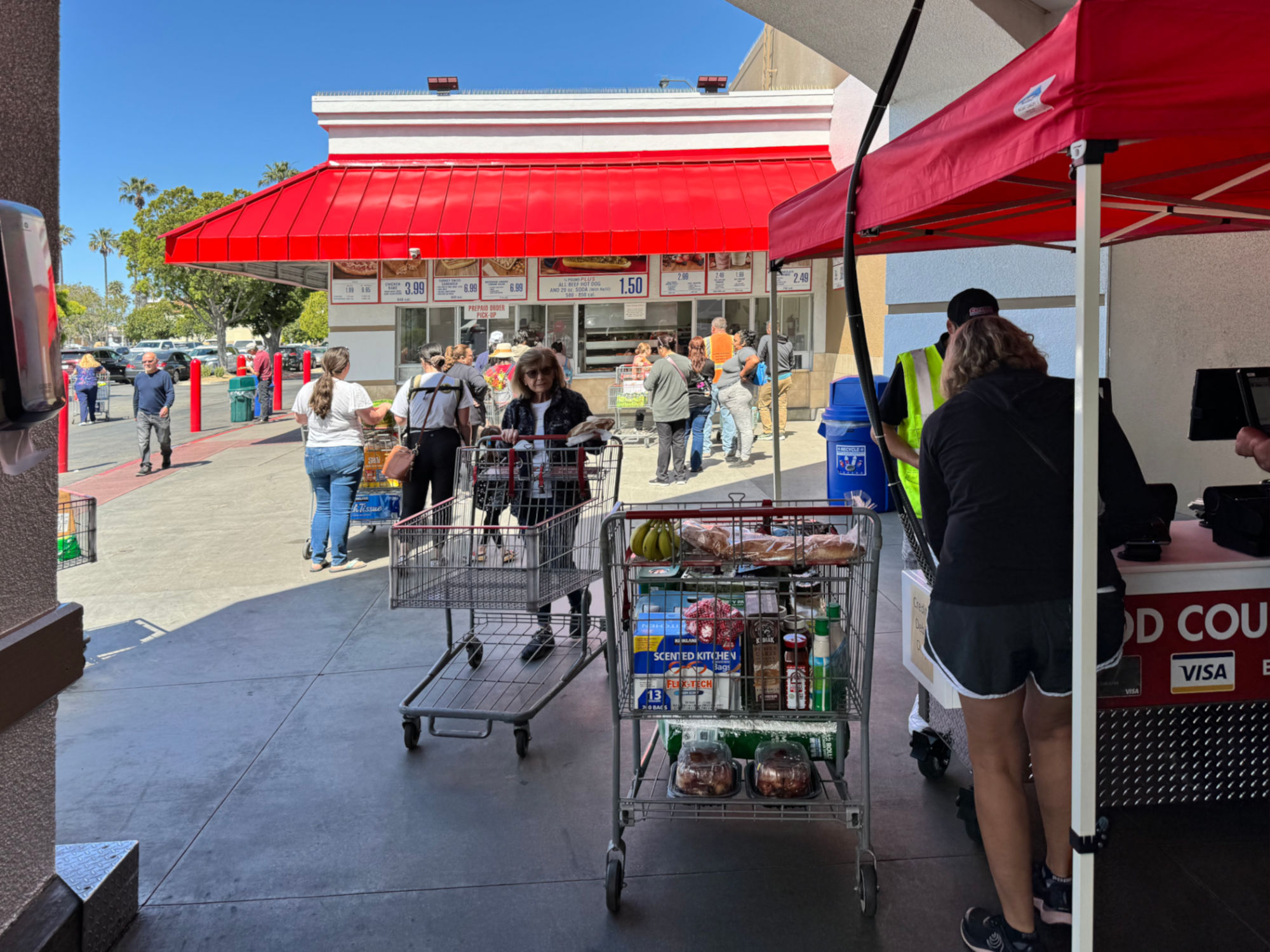 Costco Food Court Oxnard