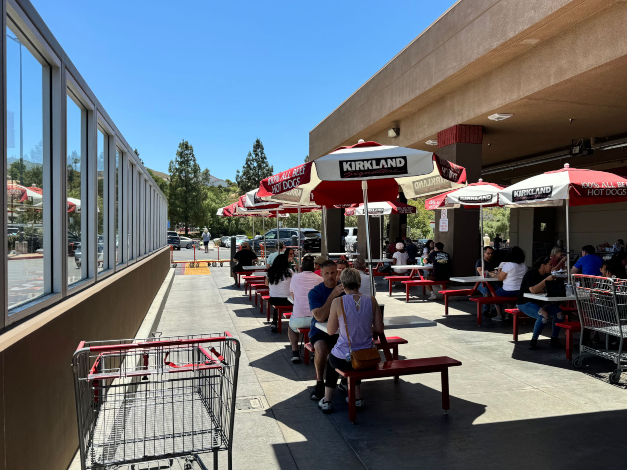 Costco Food Court Newhall