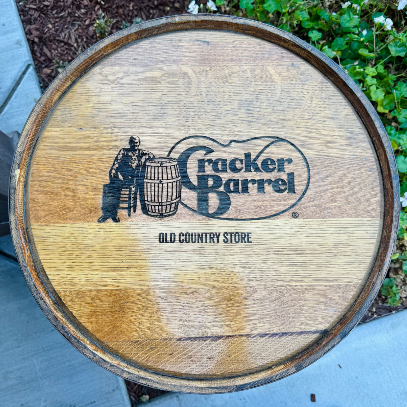 Cracker Barrel Barrel Lid