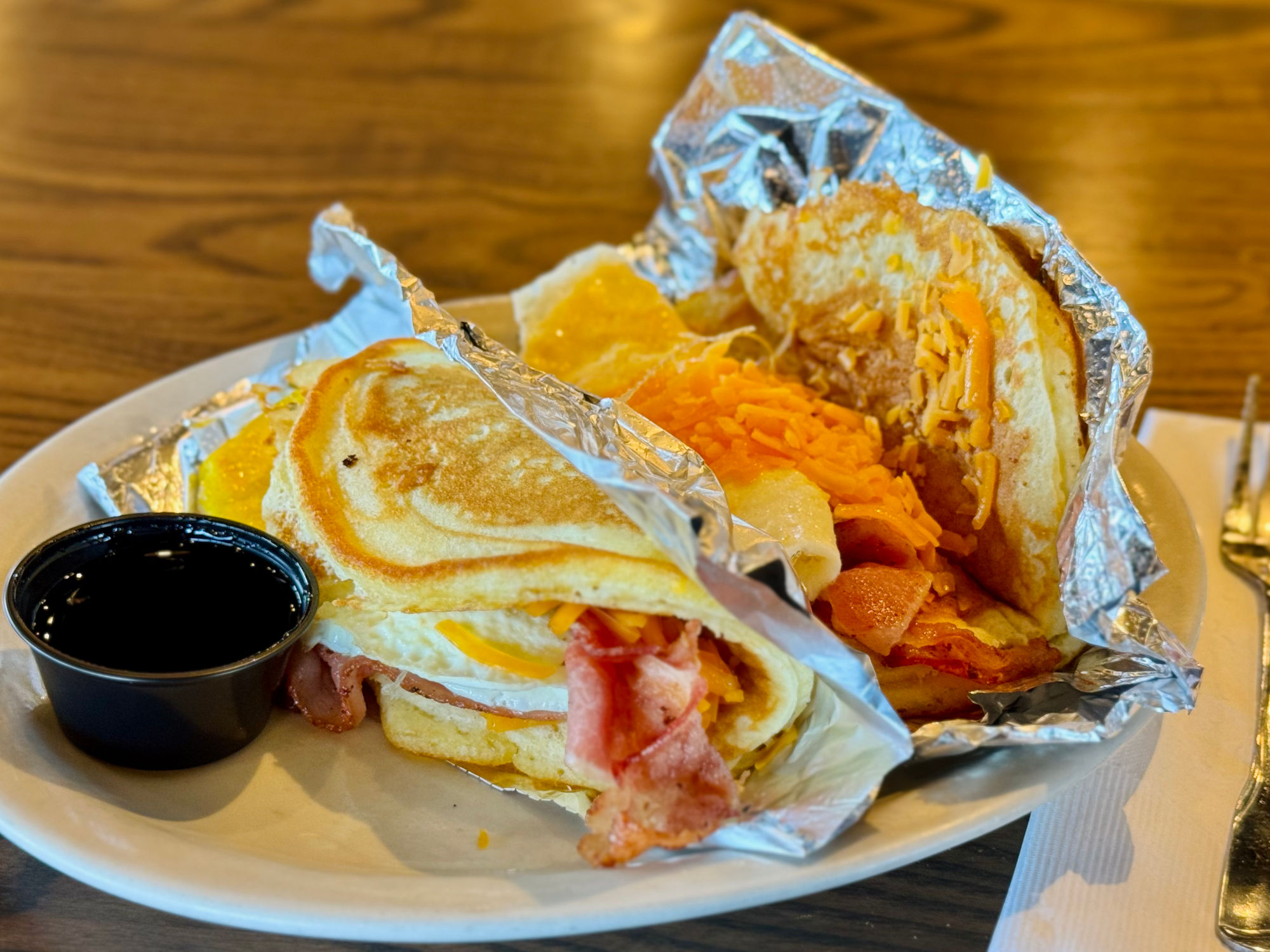 Cracker Barrel Pancake Tacos