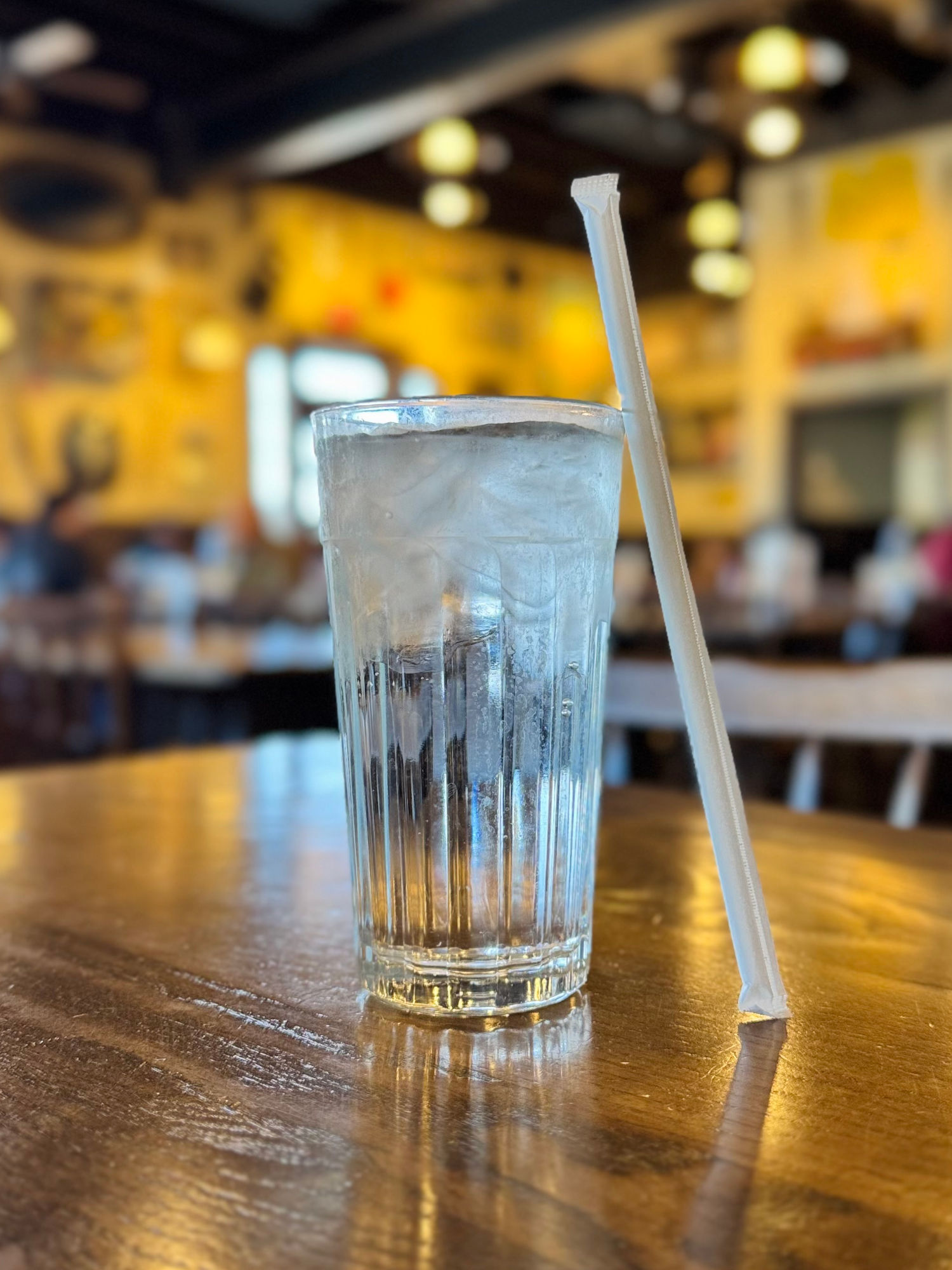 Cracker Barrel Water Glass