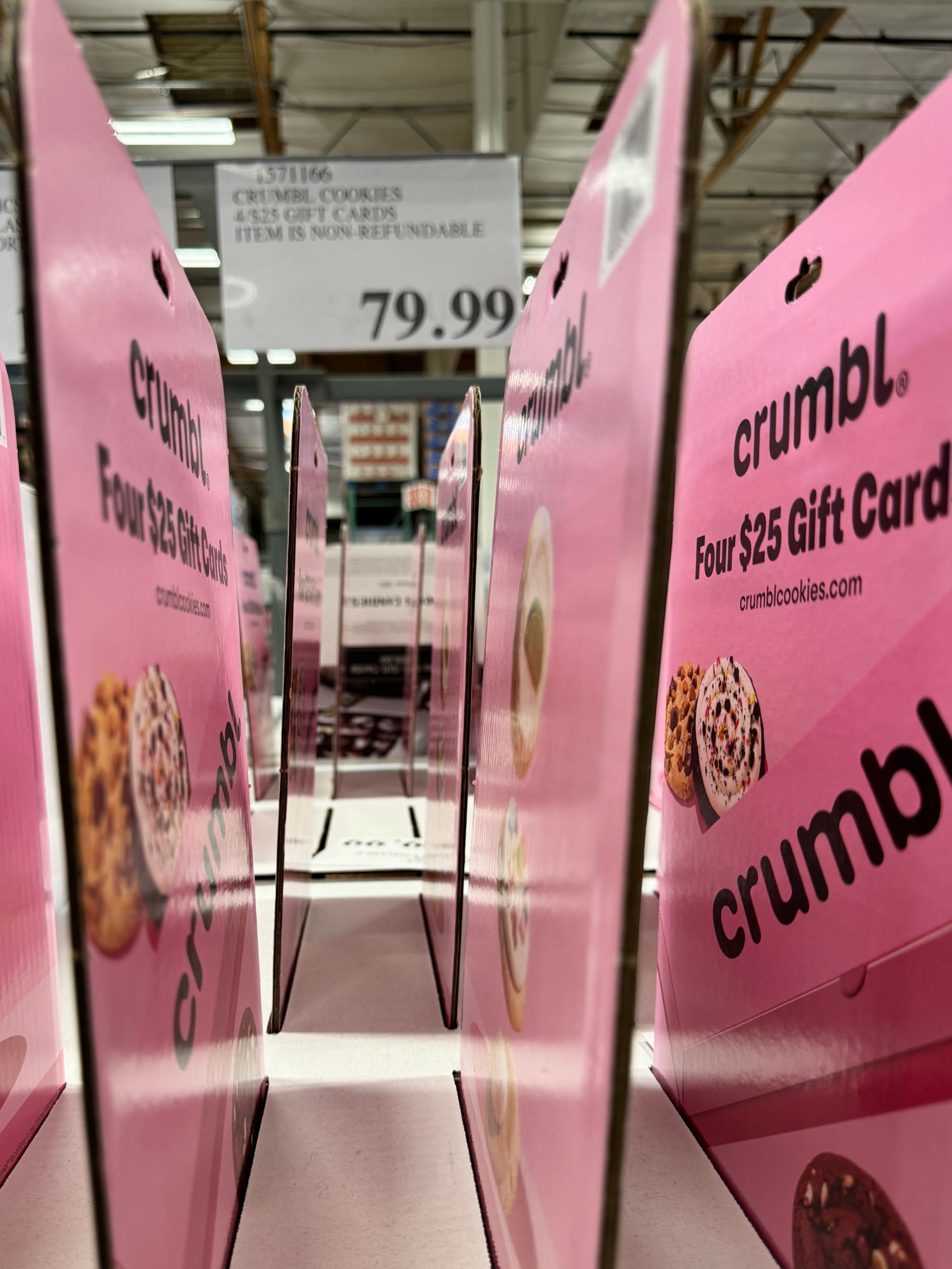 Crumbl Cookies Costco Gift Cards