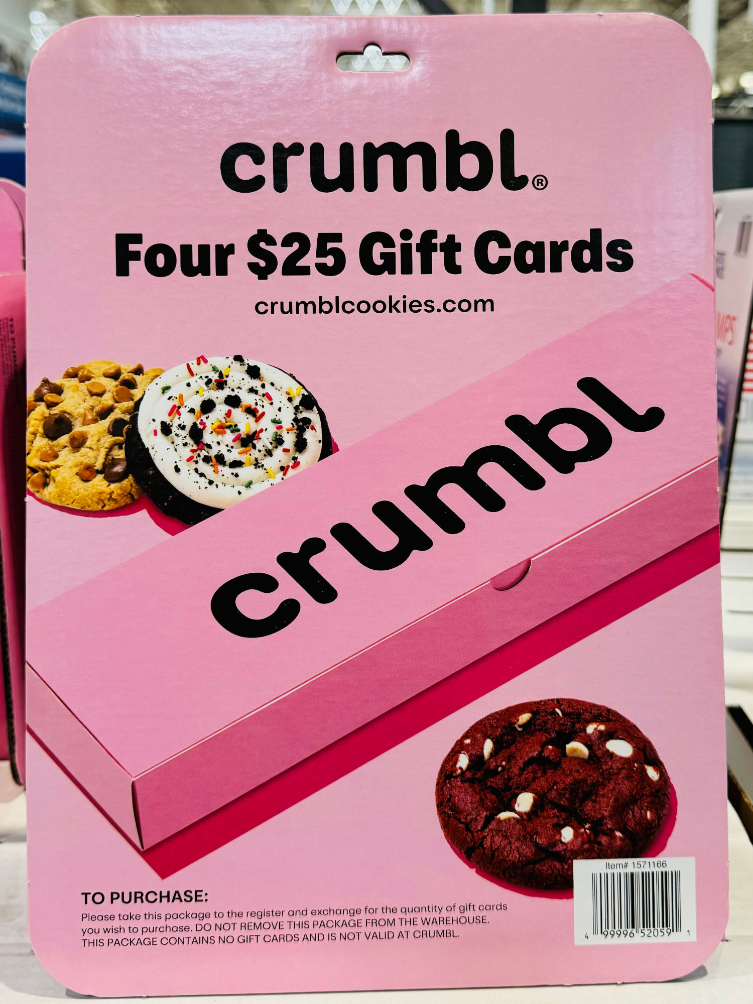 Crumbl Cookies Gift Card