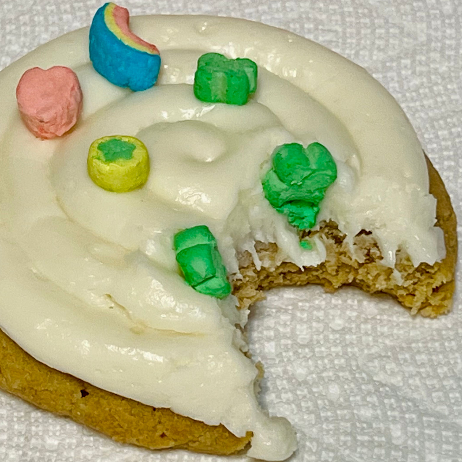 Crumbl Cookies Mallow Creme Featuring LUCKY CHARMS