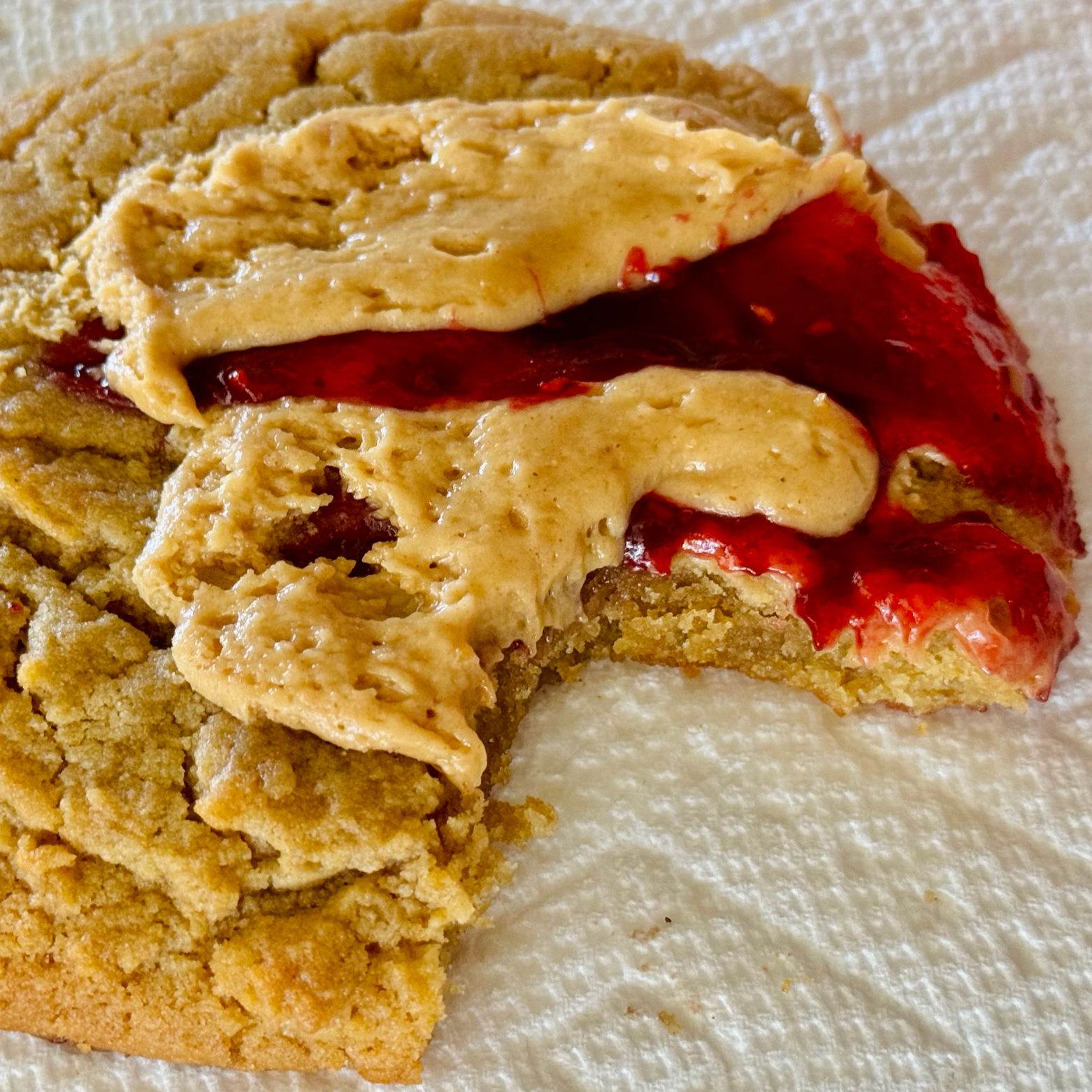 Crumbl Cookies Peanut Butter & Jelly